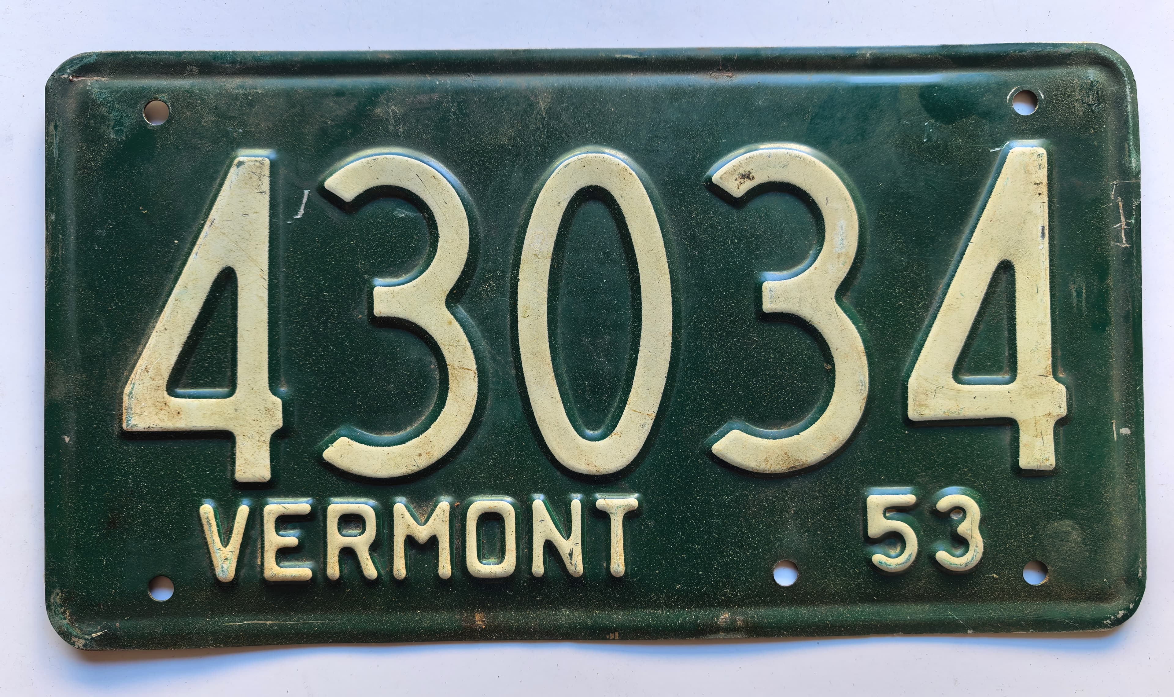 USA Kennzeichen - Vermont - 43034, view 1