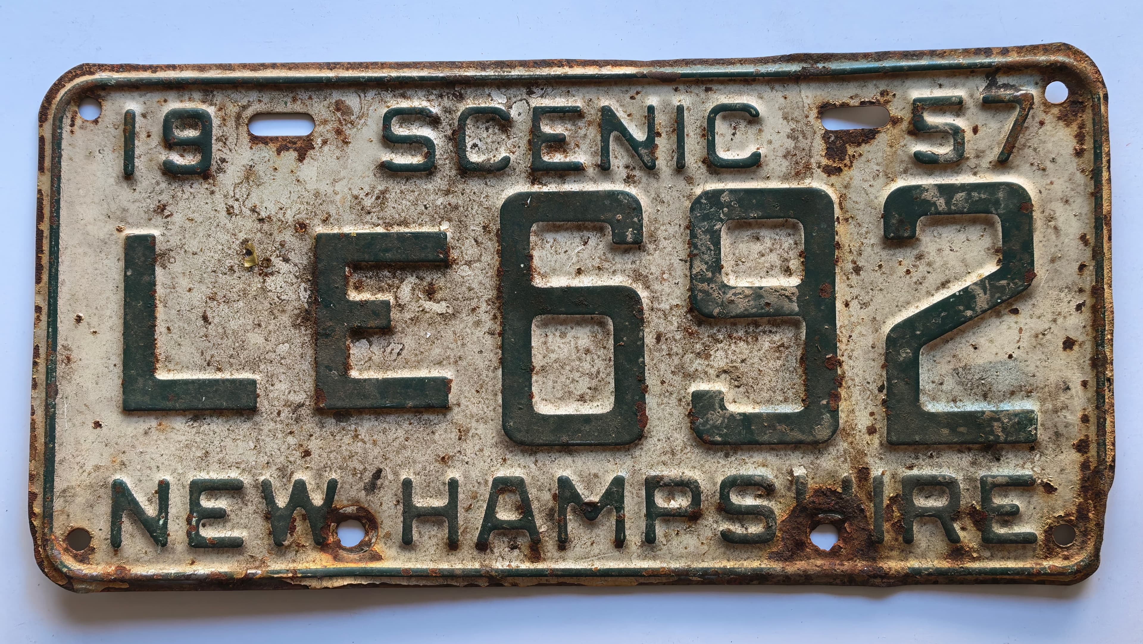 USA Kennzeichen - New Hampshire - LE692, view 1