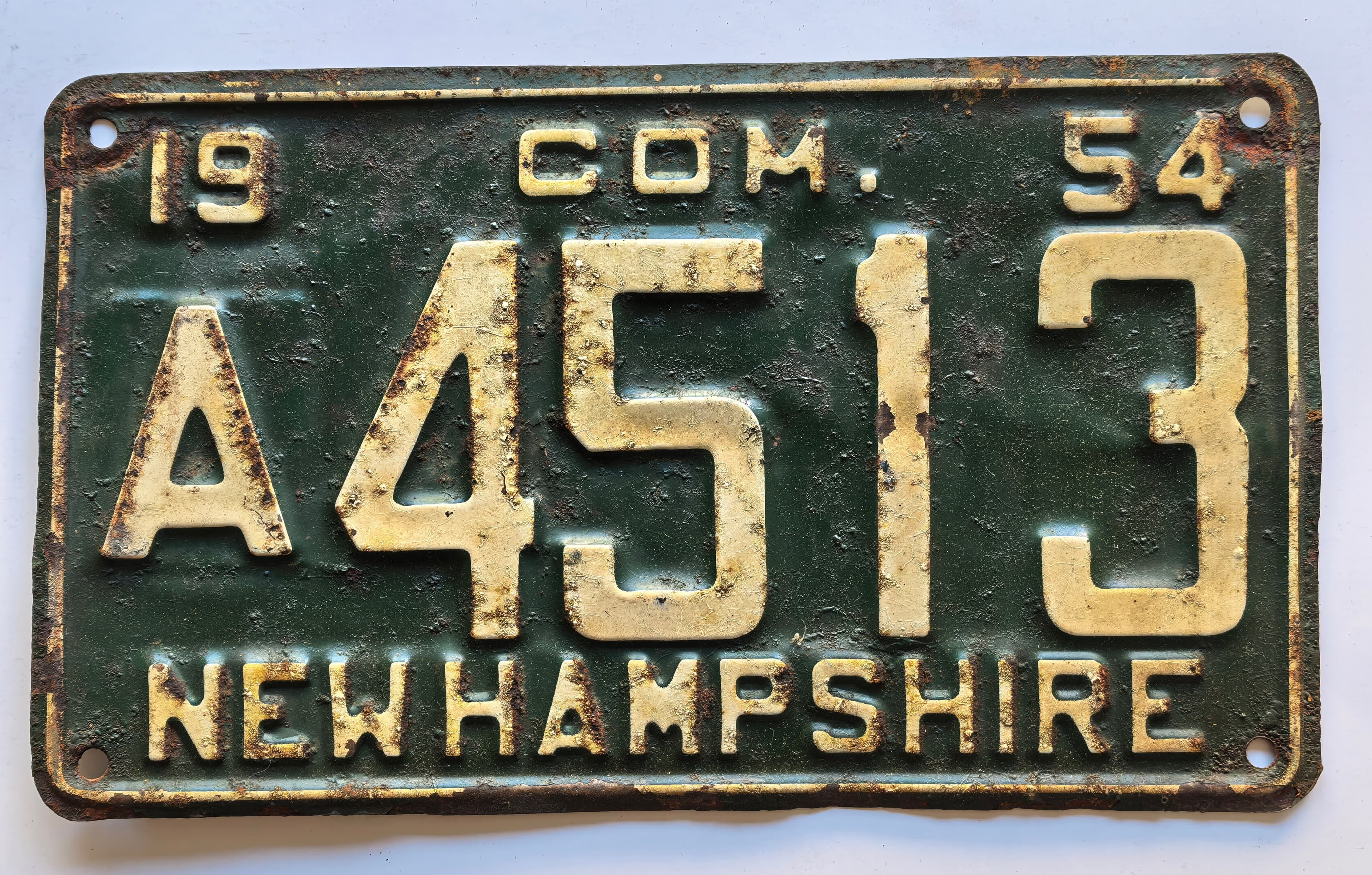 USA Kennzeichen - New Hampshire - A4513, view 1