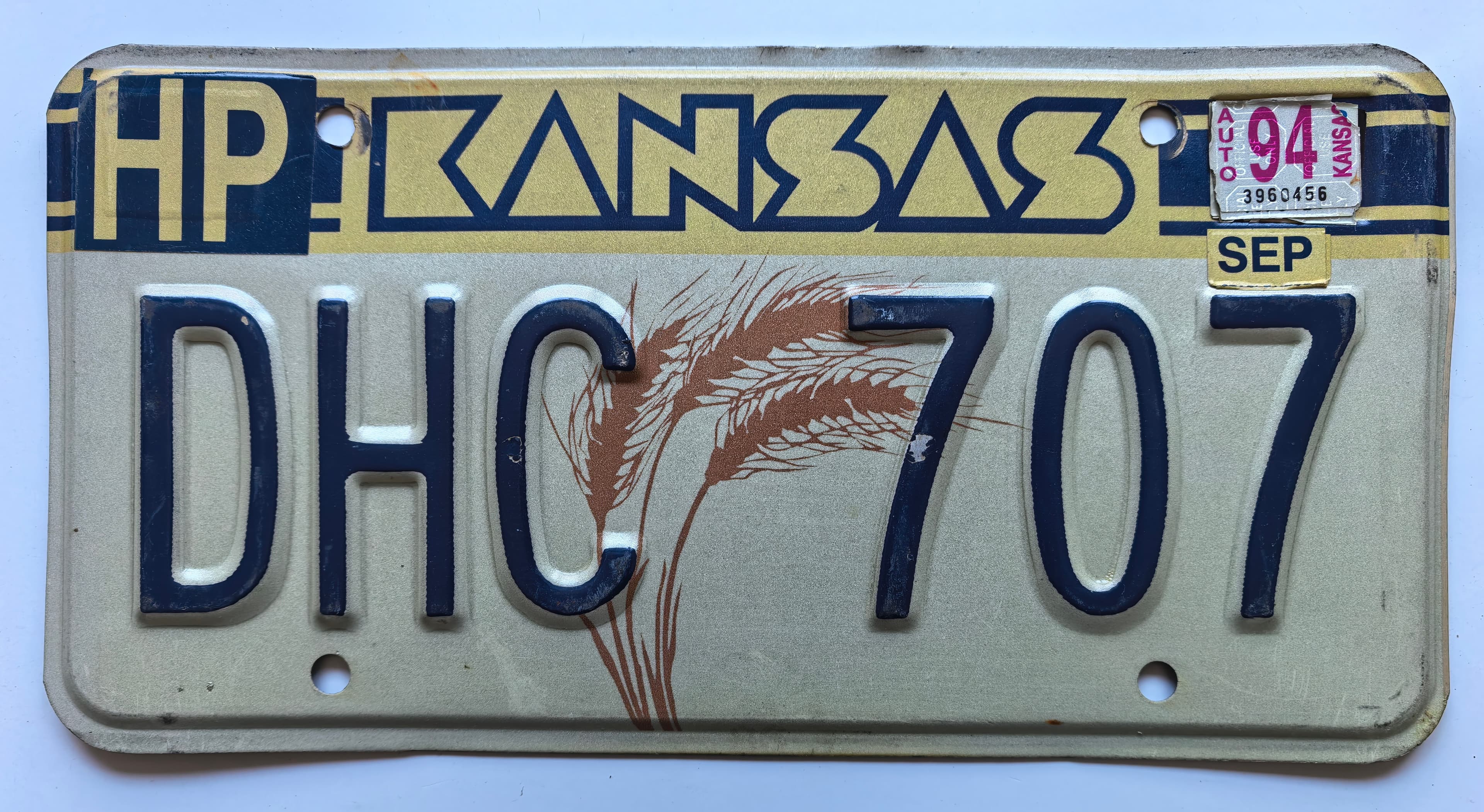 USA Kennzeichen - Kansas - DHC 707, view 1