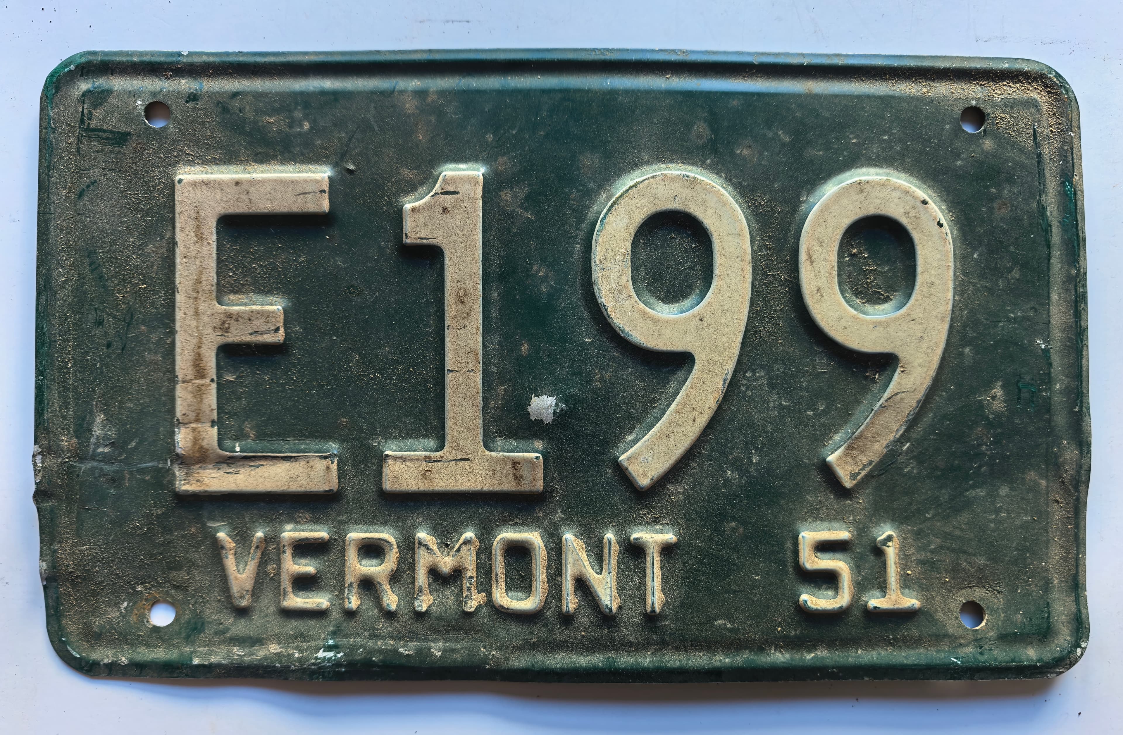 USA Kennzeichen - Vermont - E199, view 1