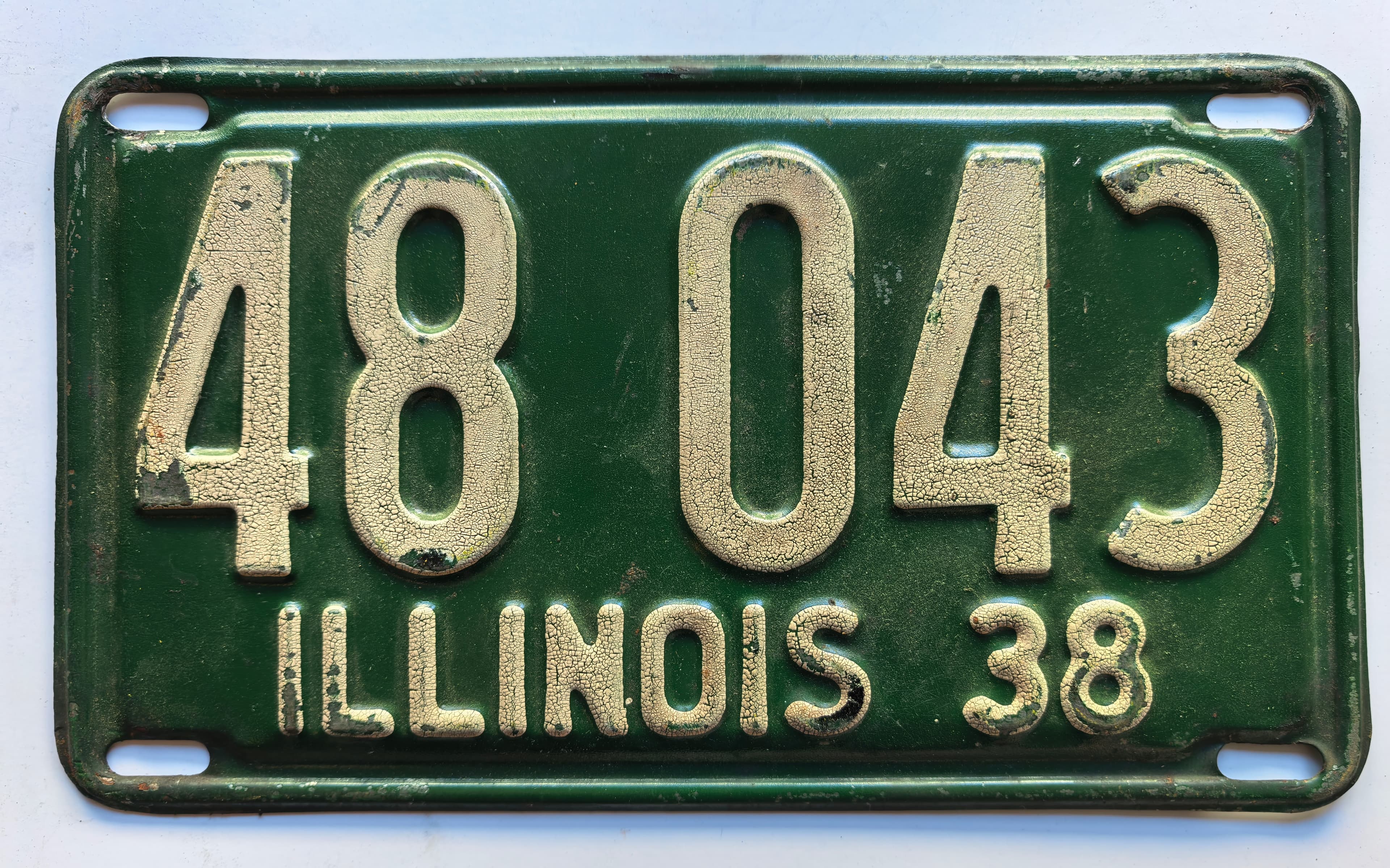 USA Kennzeichen - Illinois - 48 043, view 1