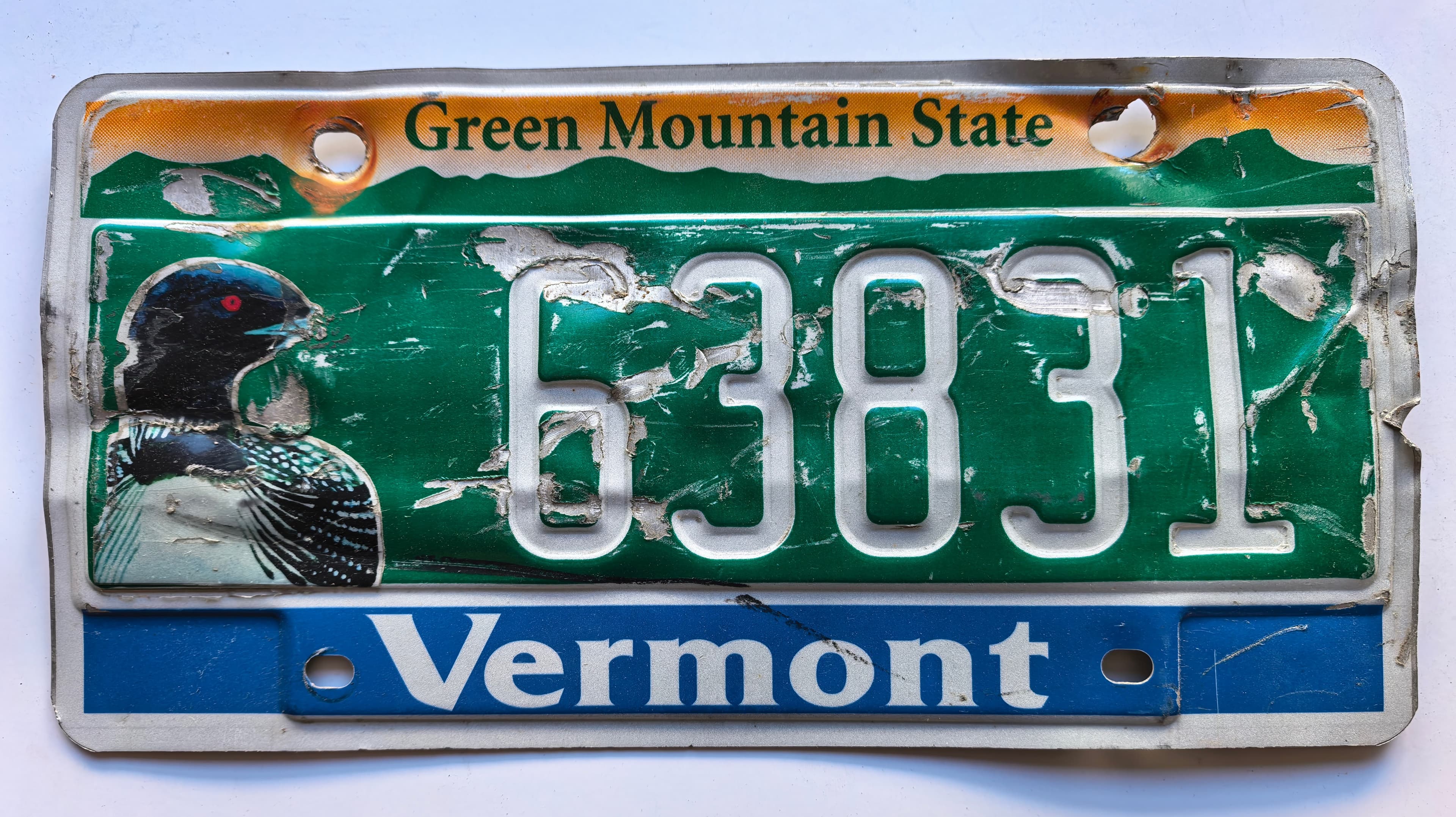 USA Kennzeichen - Vermont - 63831, view 1