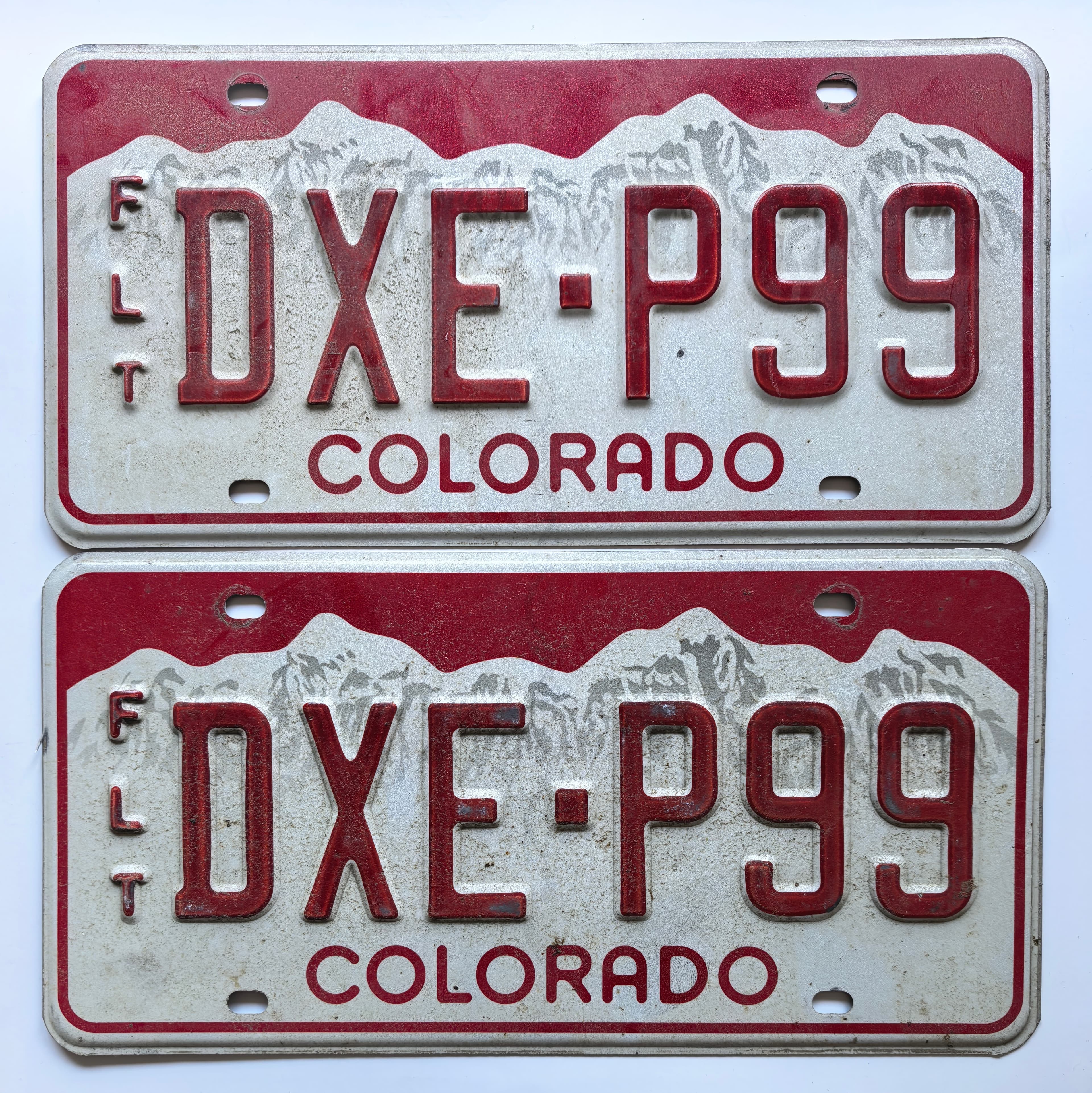USA Kennzeichen - Colorado - DXE-P99, view 1