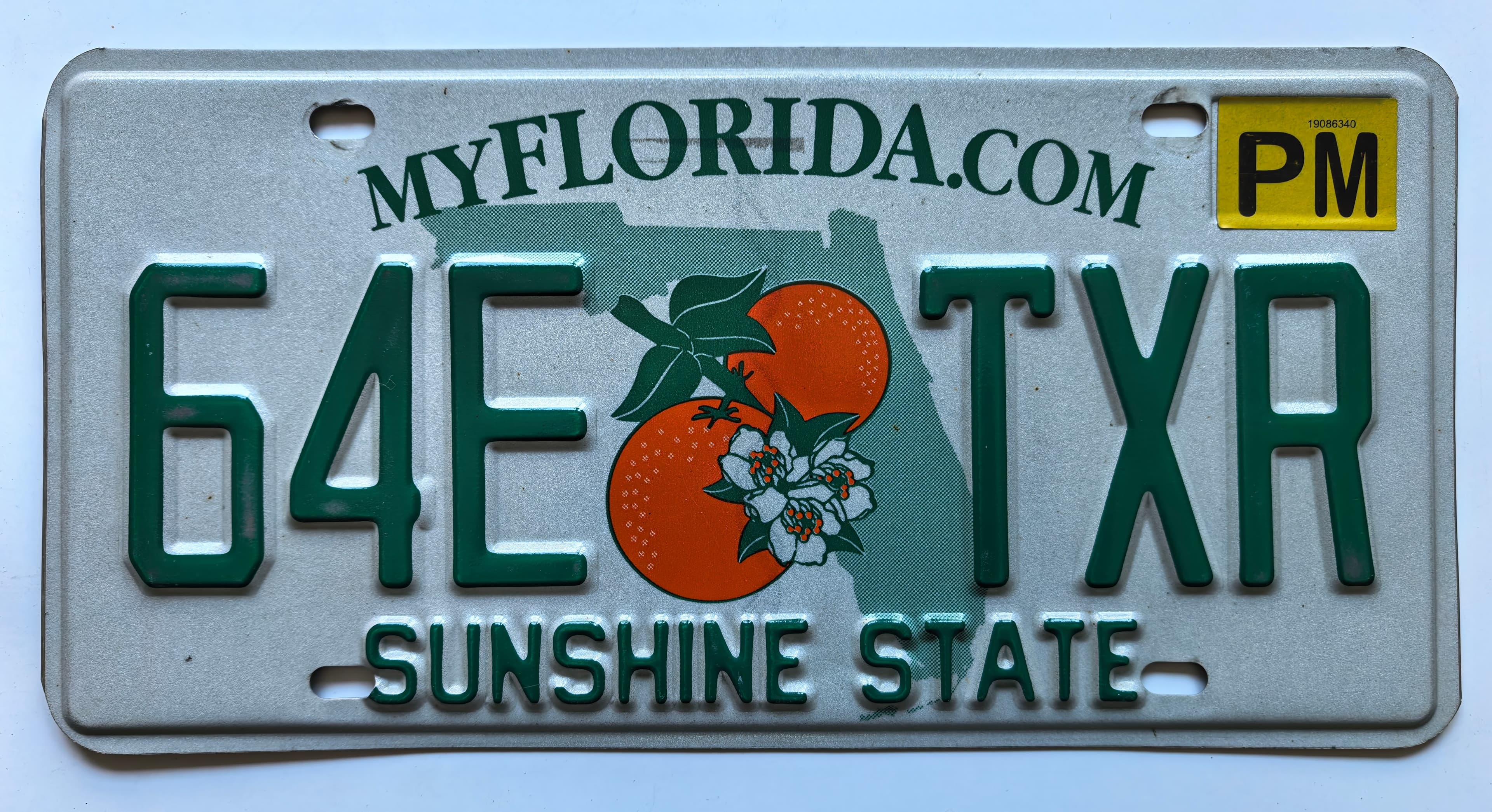 USA Kennzeichen - Florida - 64E TXR, view 1