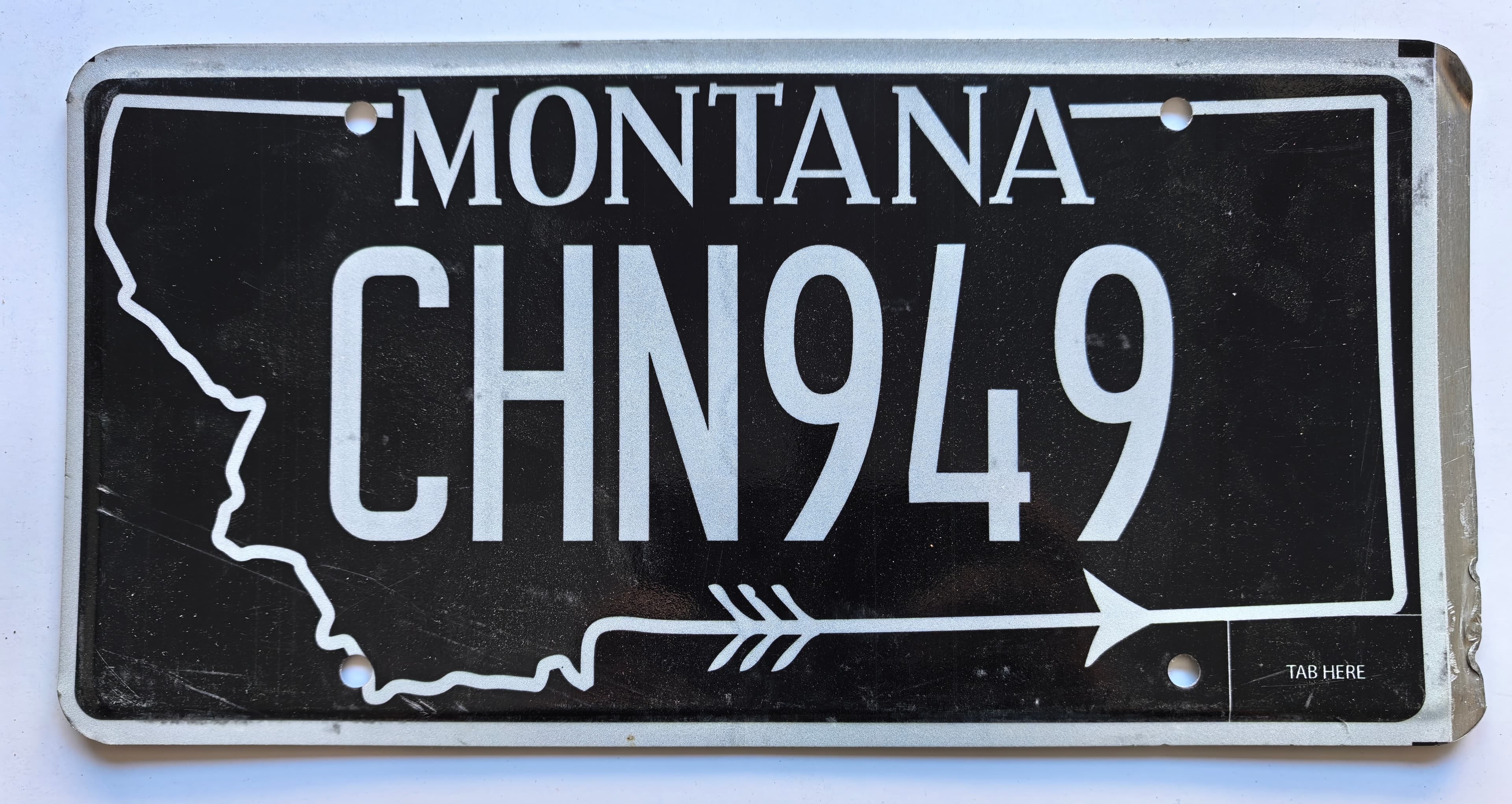 USA Kennzeichen - Montana - CHN949, view 1