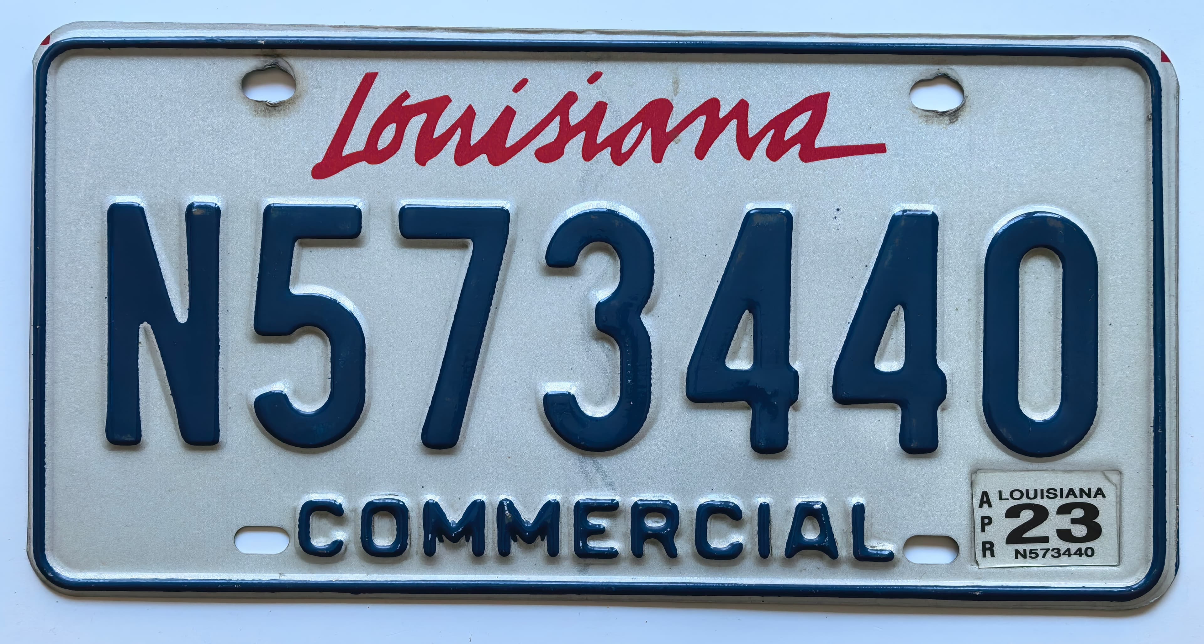 USA Kennzeichen - Louisiana - N573440, view 1
