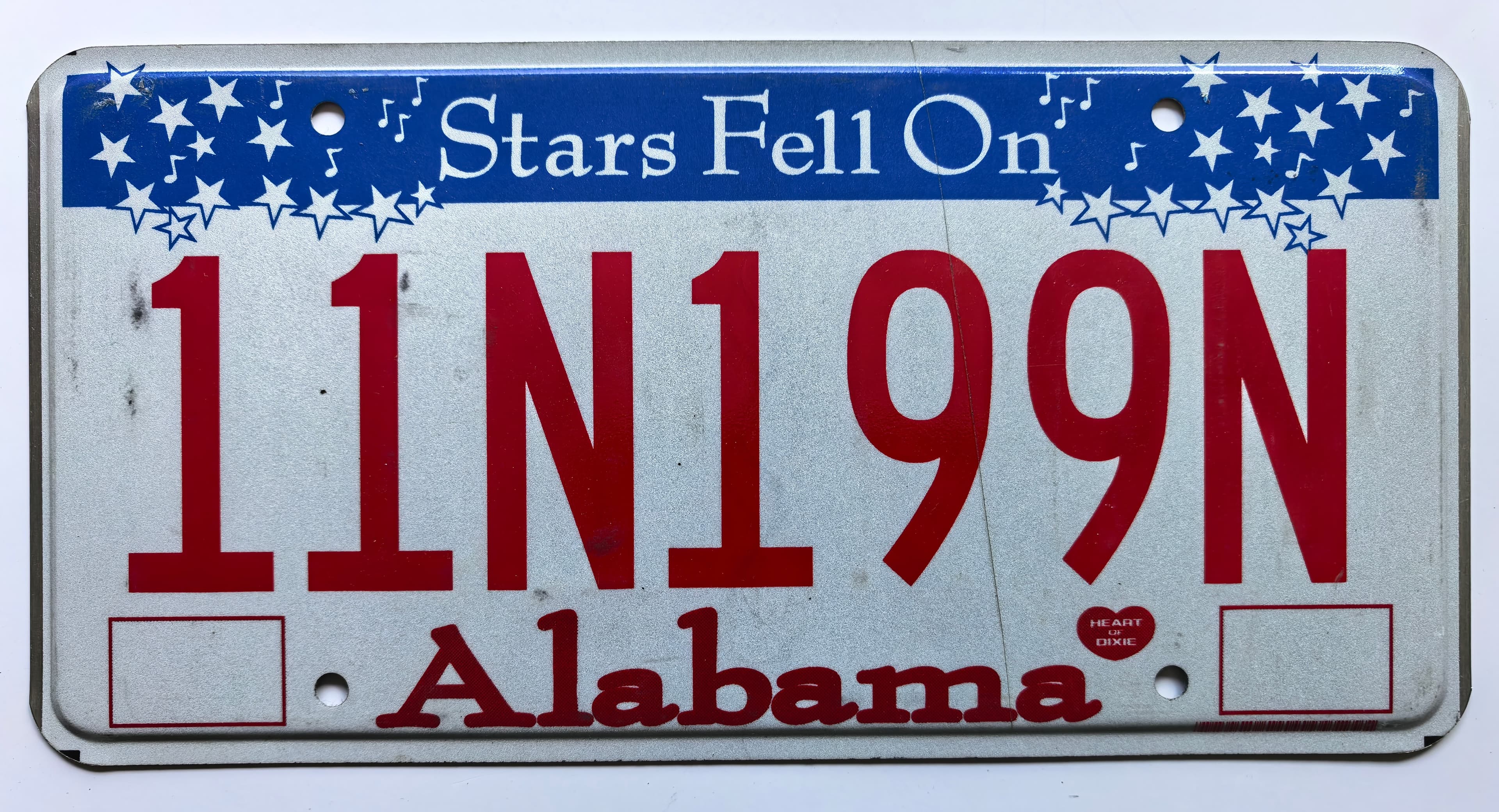USA Kennzeichen - Alabama - 11N199N, view 1