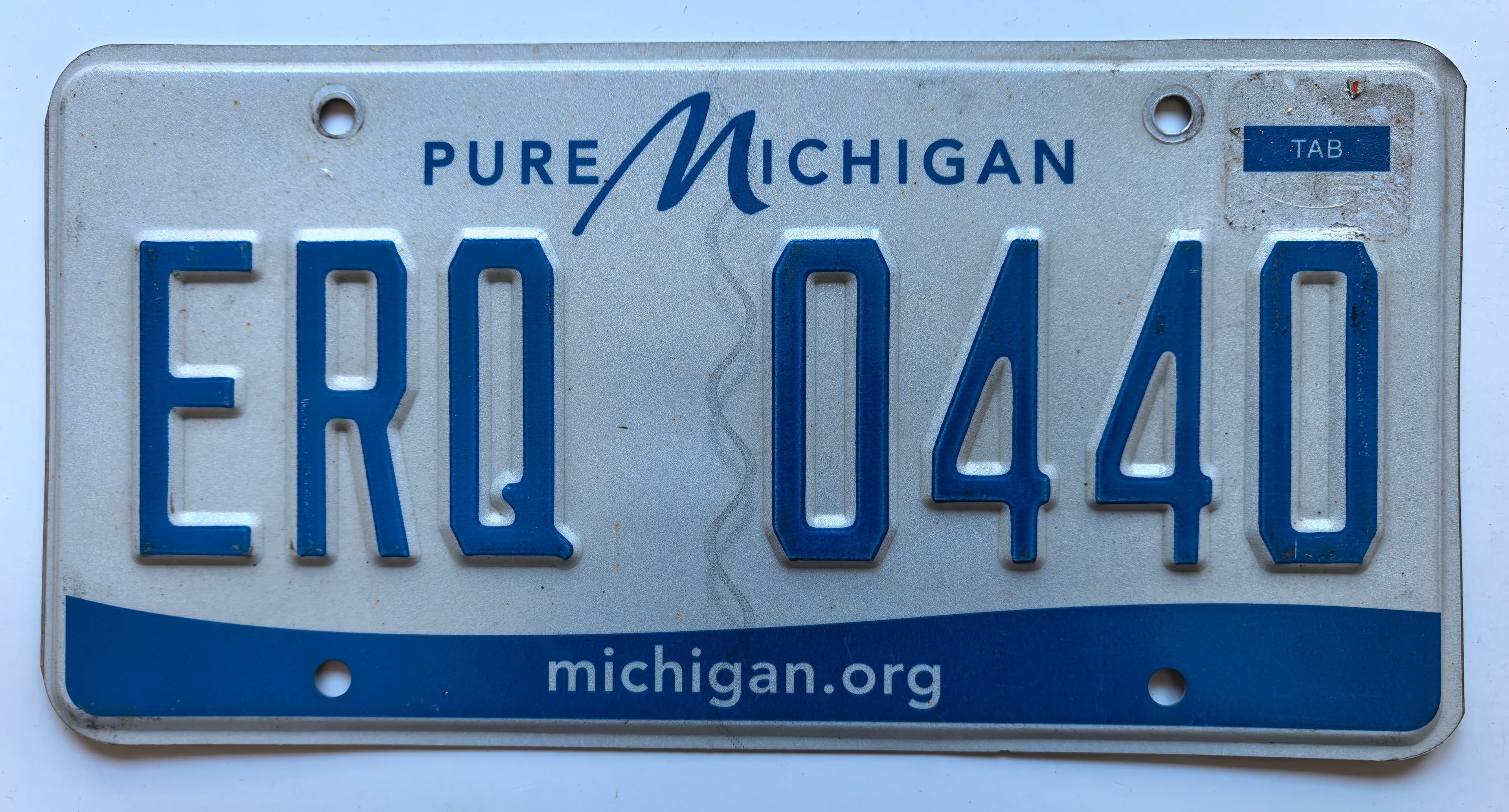 USA Kennzeichen - US-MI - ERQ 0440, view 1