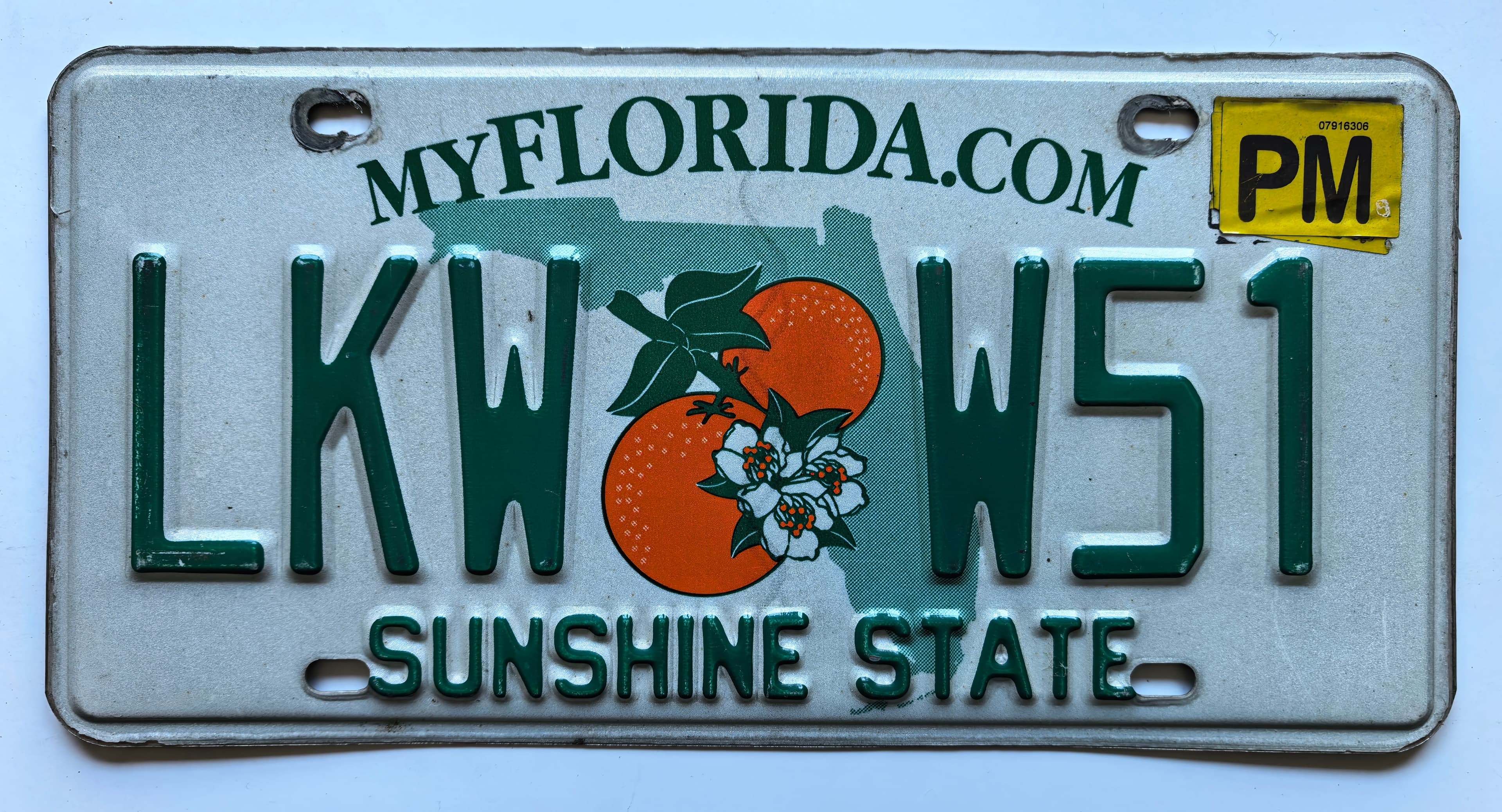 USA Kennzeichen - Florida - LKW W51, view 1