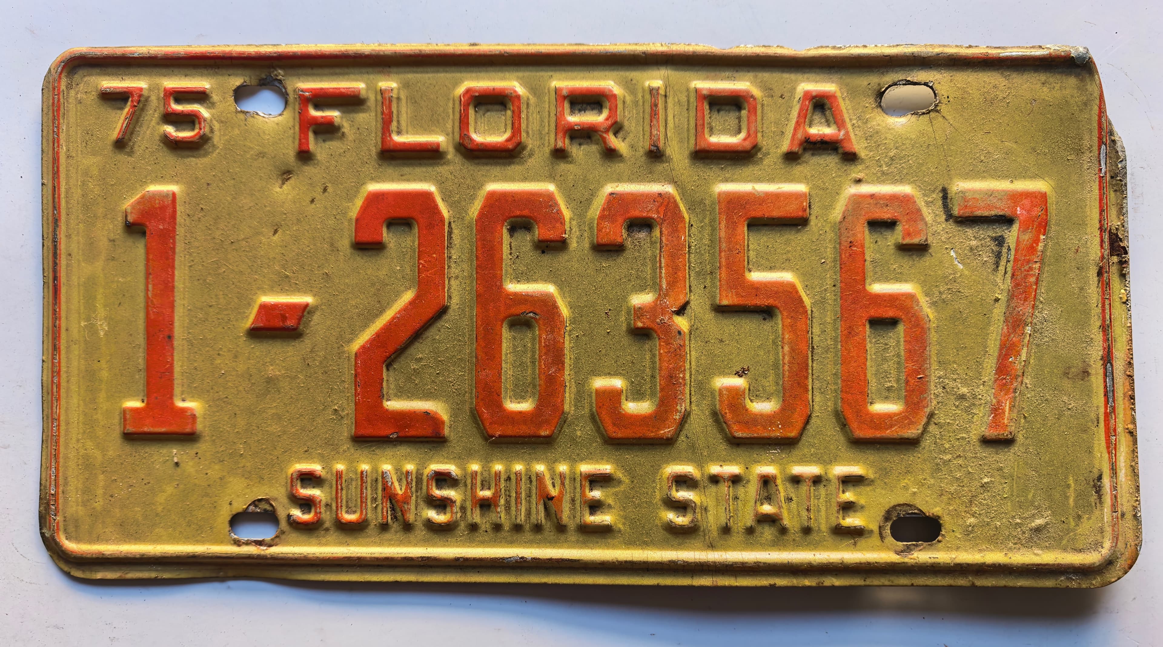 USA Kennzeichen - Florida - 1-263567, view 1