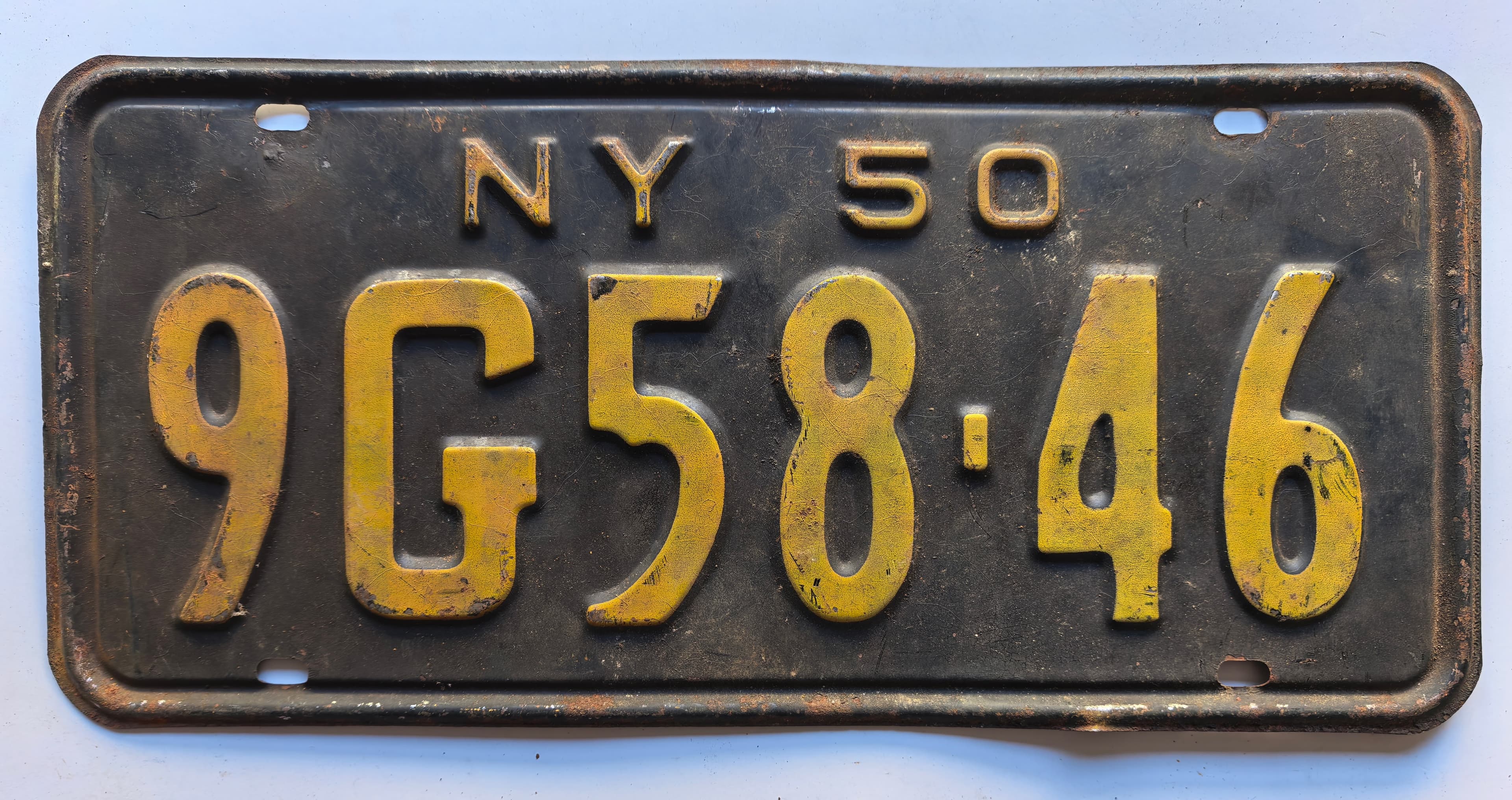 USA Kennzeichen - New York - 9G58.46, view 1