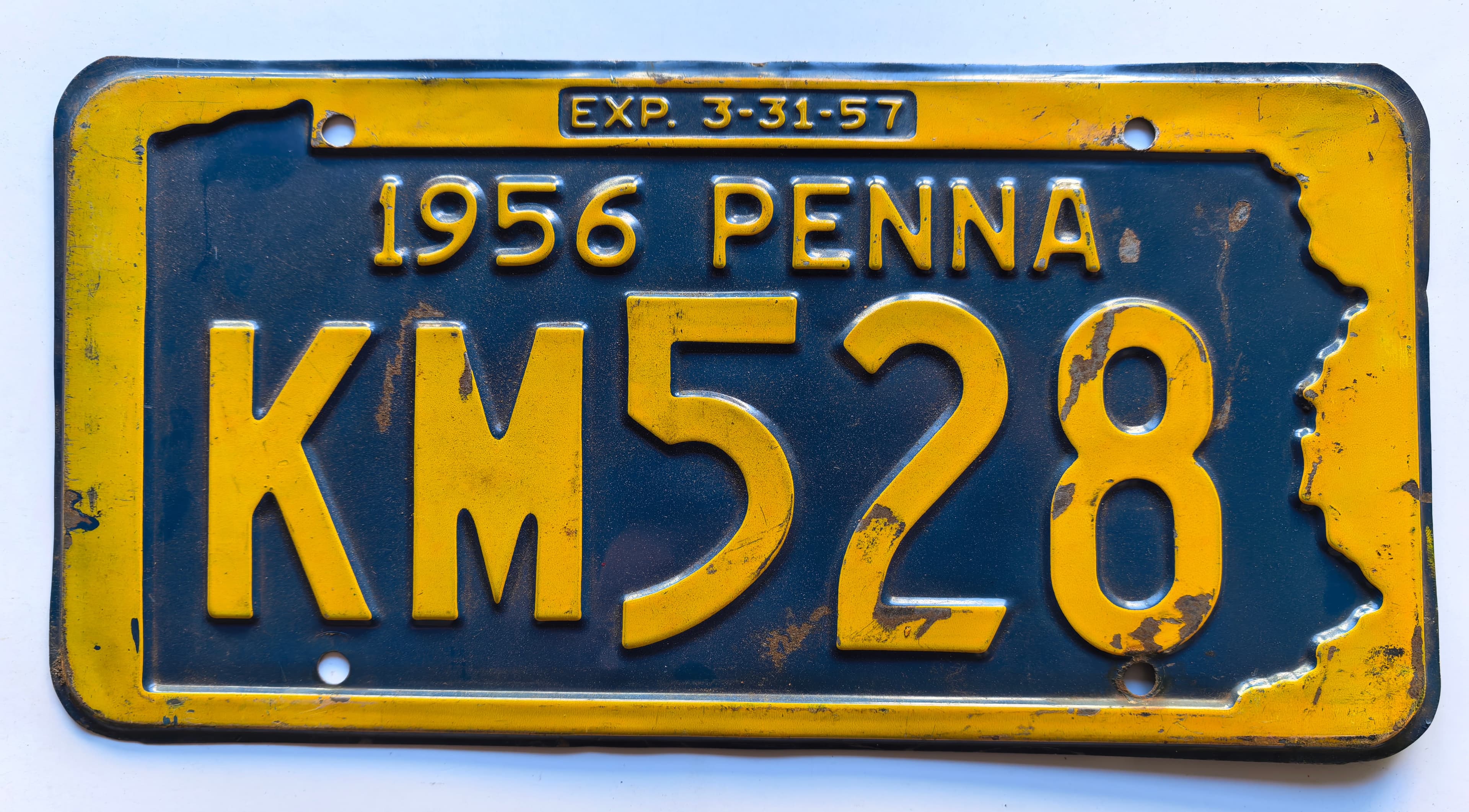USA Kennzeichen - Pennsylvania - KM528, view 1