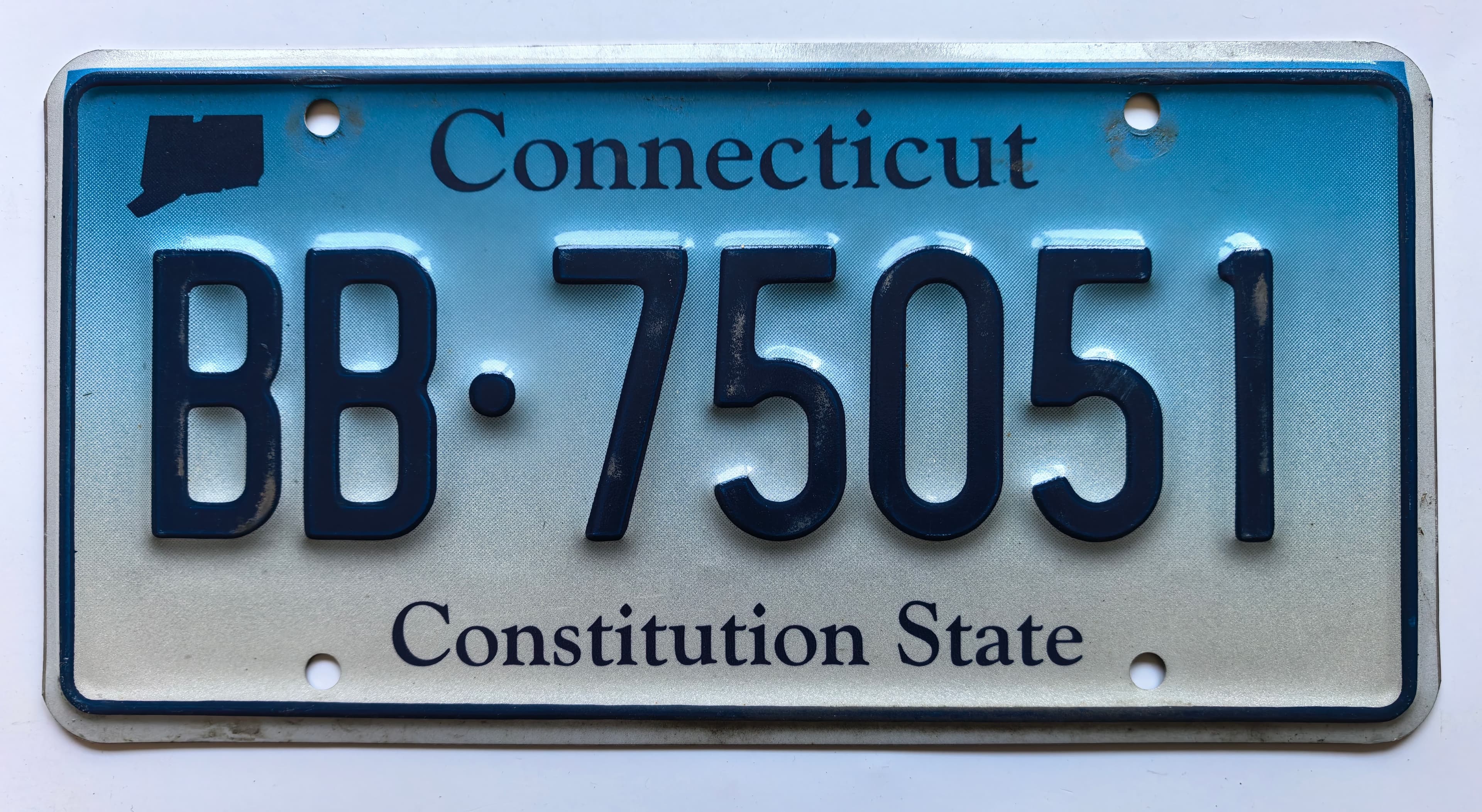 USA Kennzeichen - Connecticut - BB-75051, view 1