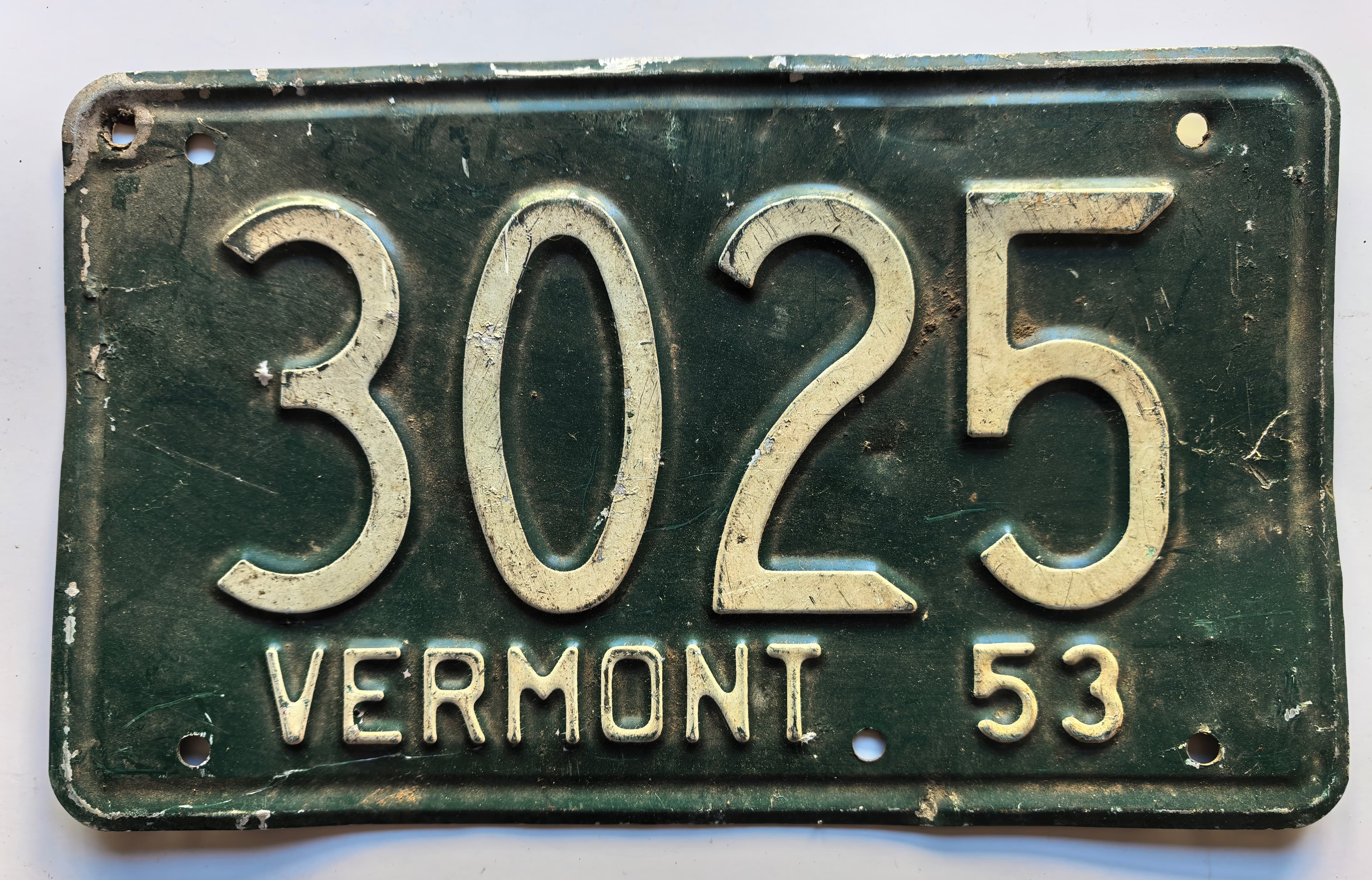 USA Kennzeichen - Vermont - 3025, view 1