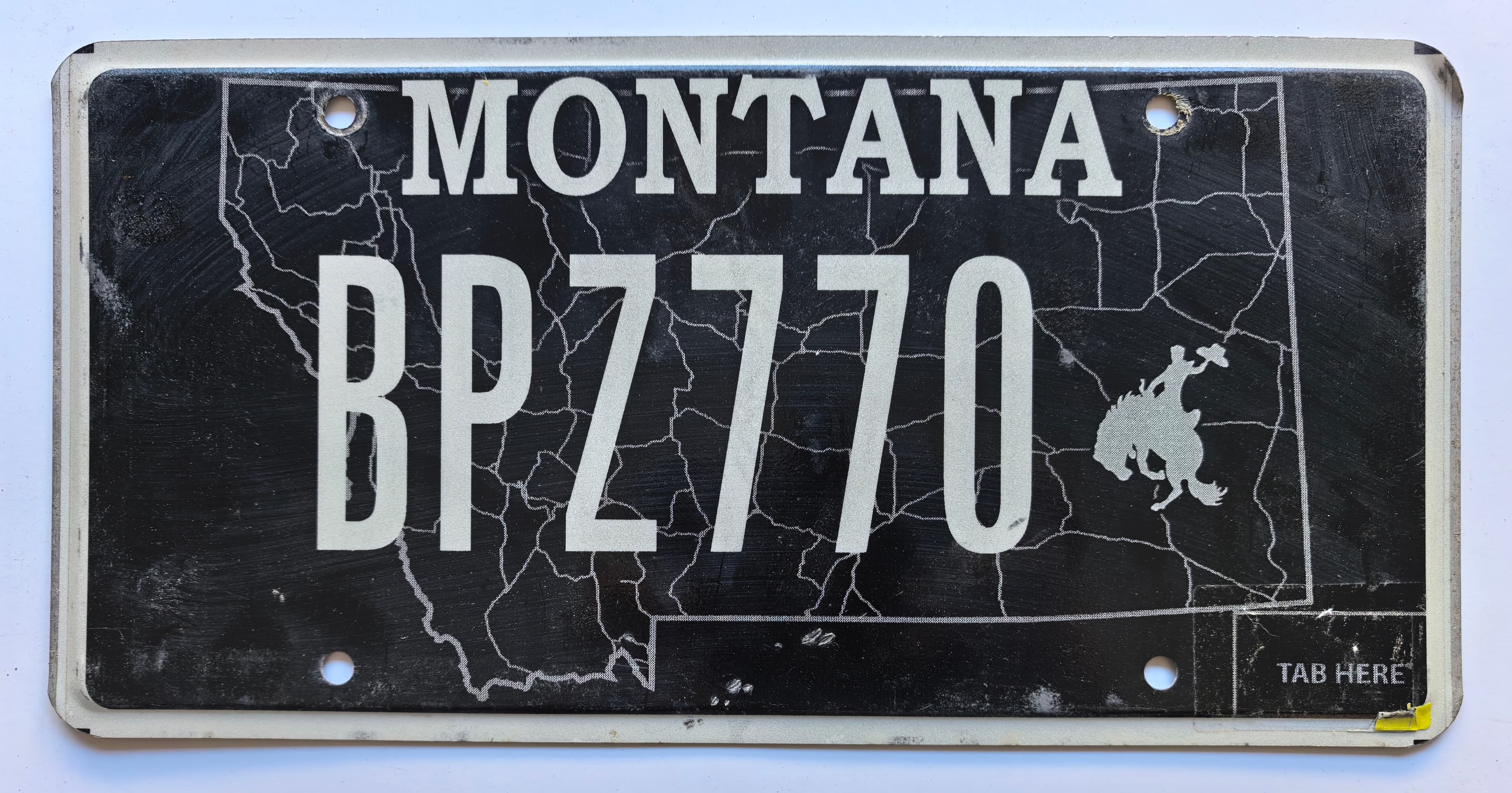 USA Kennzeichen - Montana - BPZ770, view 1