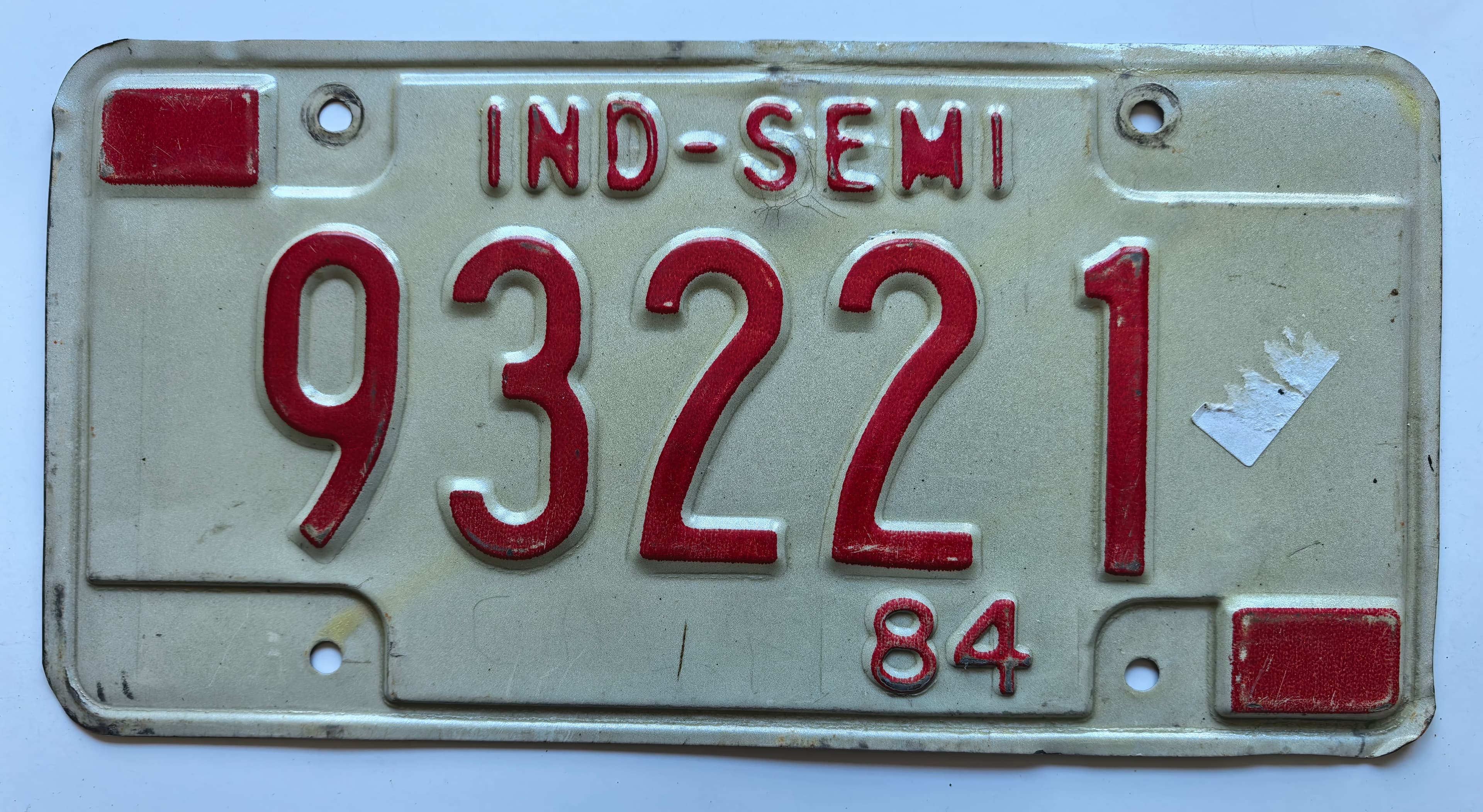 USA Kennzeichen - Indiana - 93221, view 1