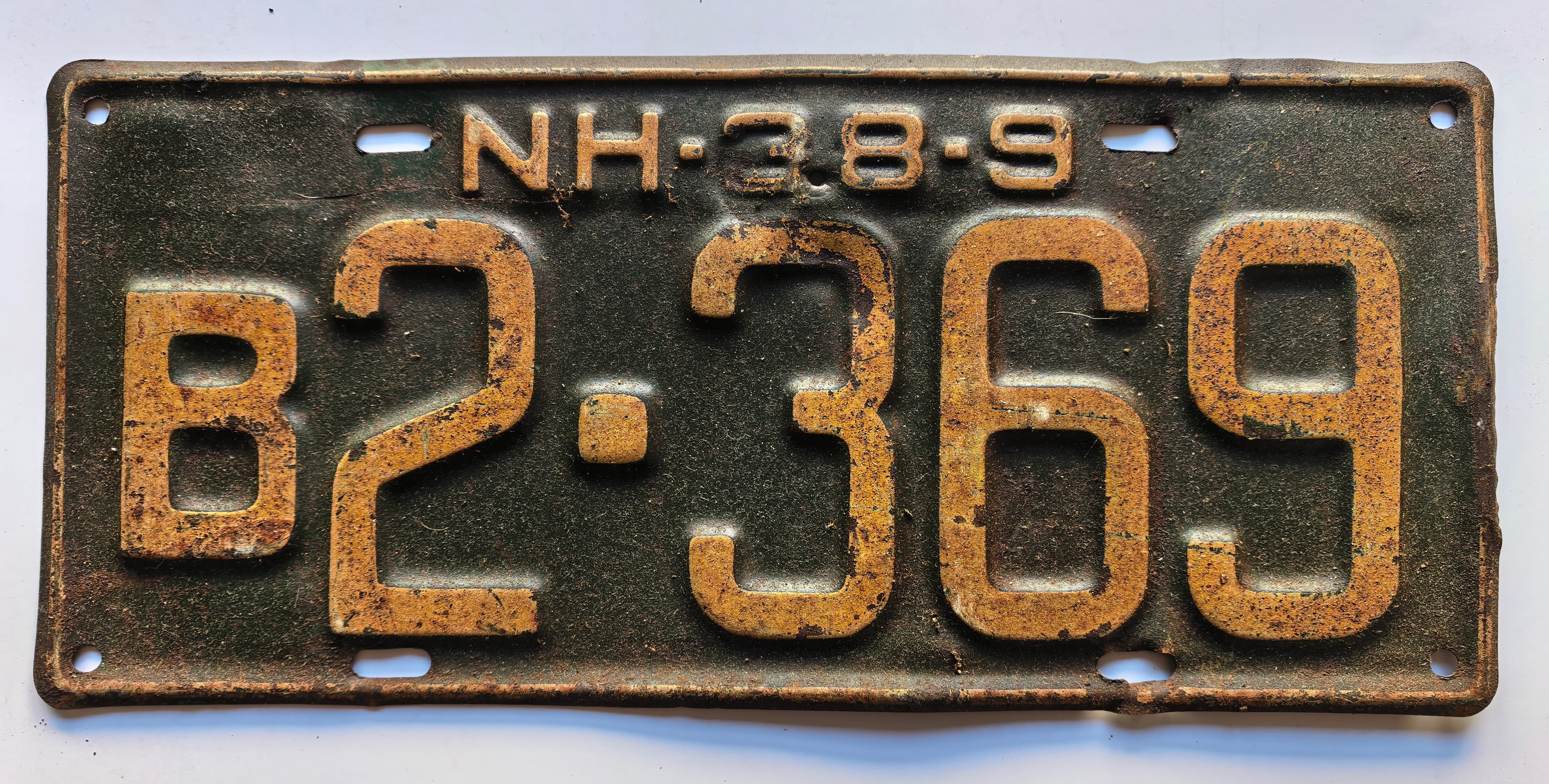 USA Kennzeichen - New Hampshire - B2.369, view 1