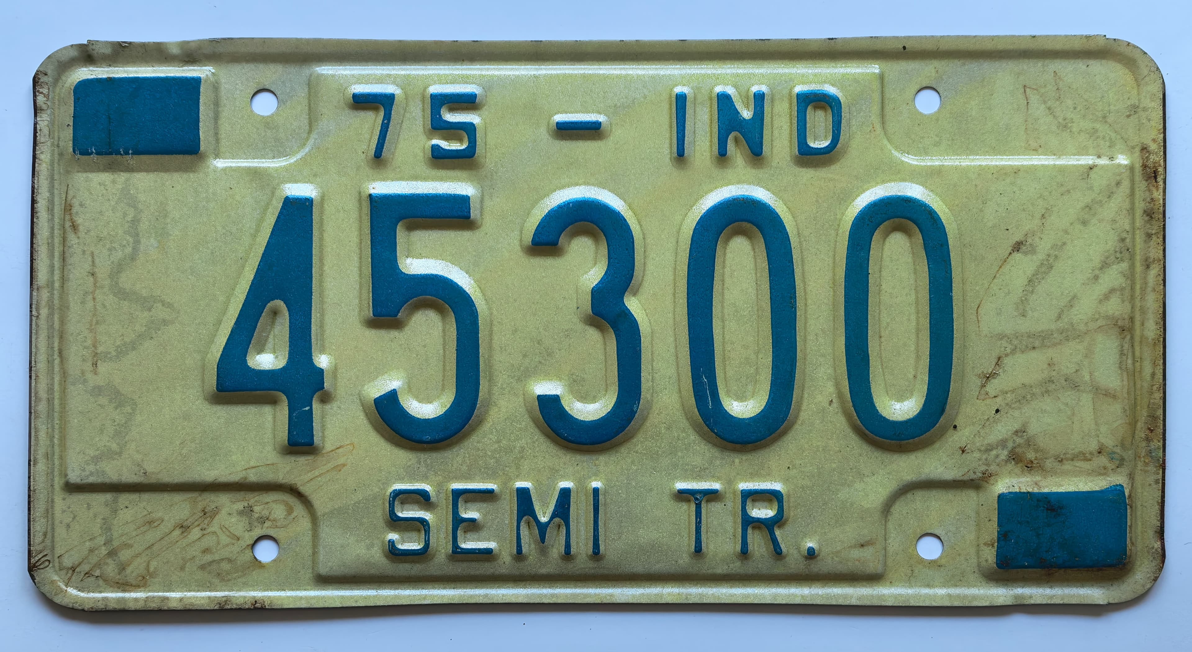 USA Kennzeichen - Indiana - 45300, view 1