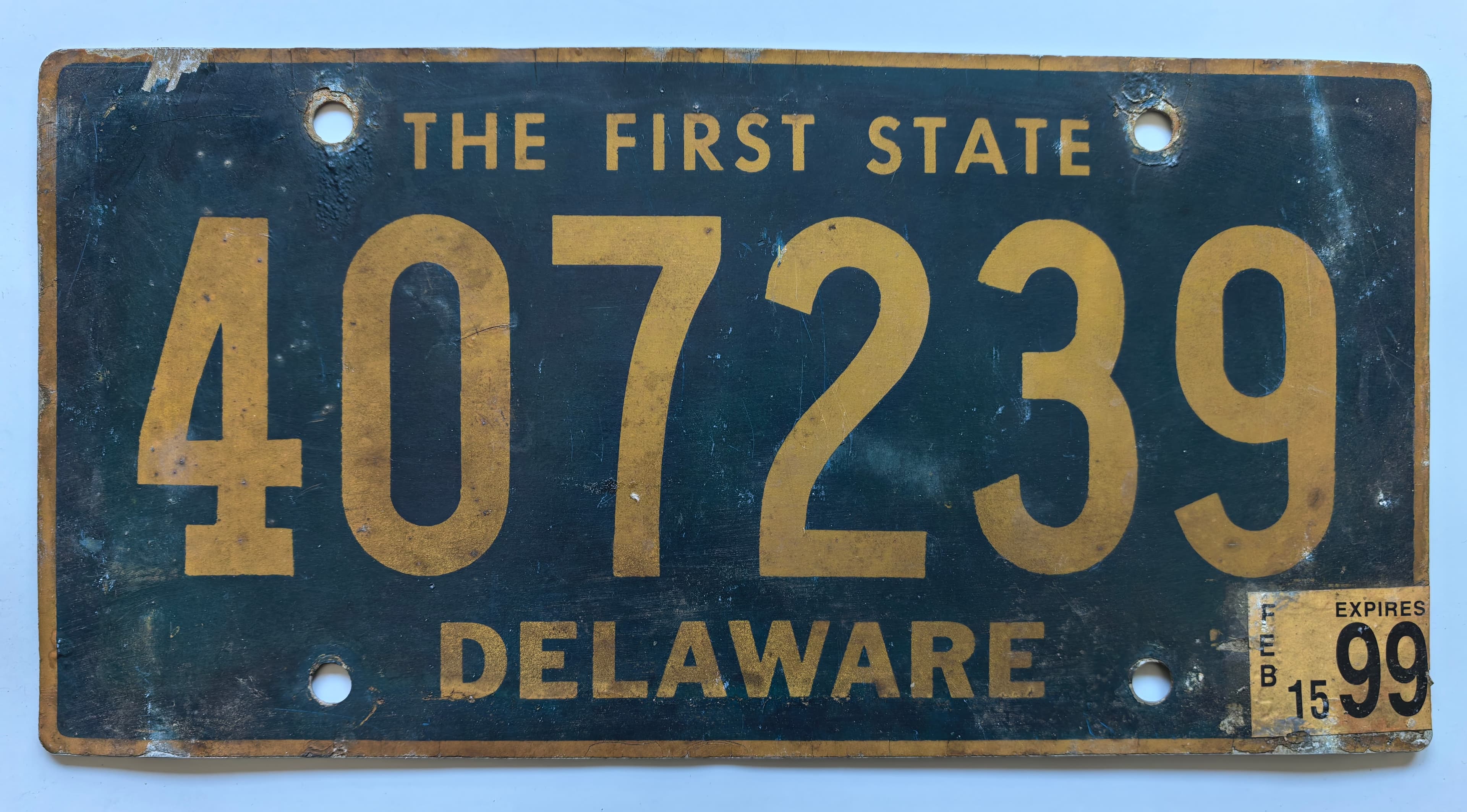 USA Kennzeichen - Delaware - 407239