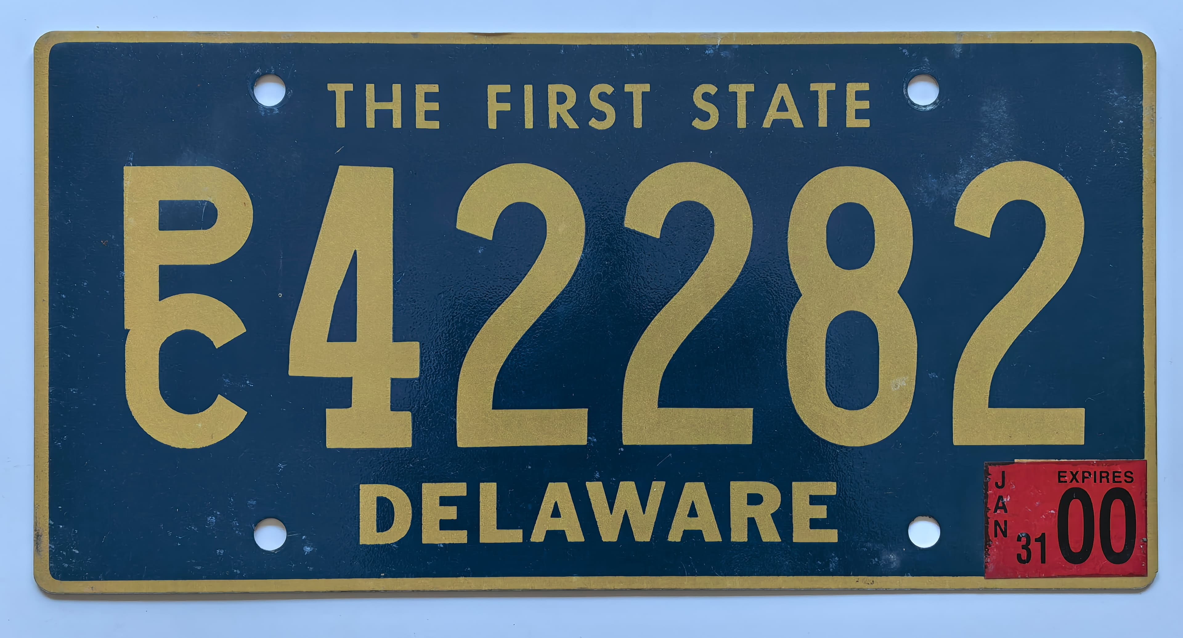 USA Kennzeichen - Delaware - PC42282, view 1