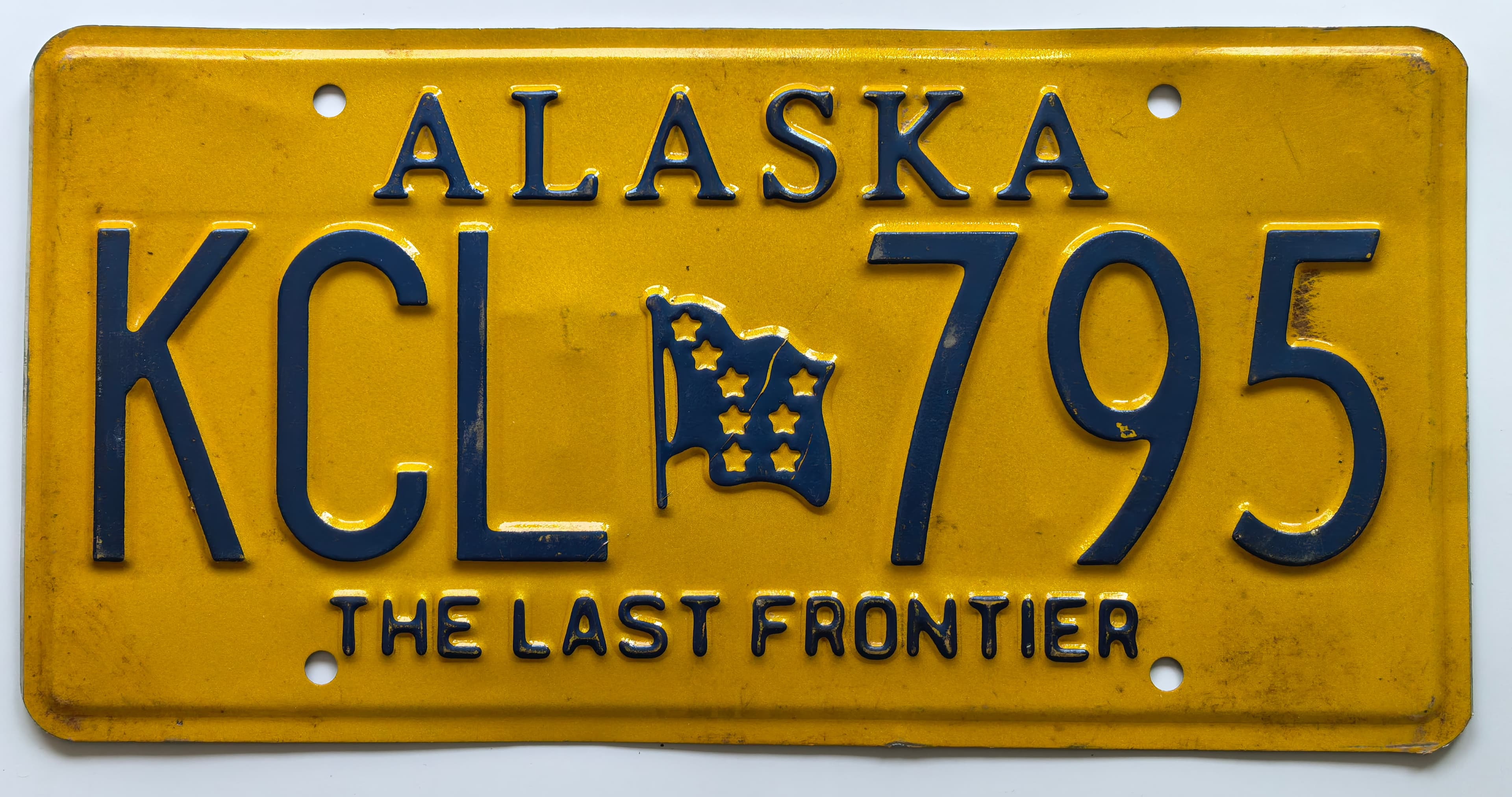 USA Kennzeichen - Alaska - KCL 795, view 1