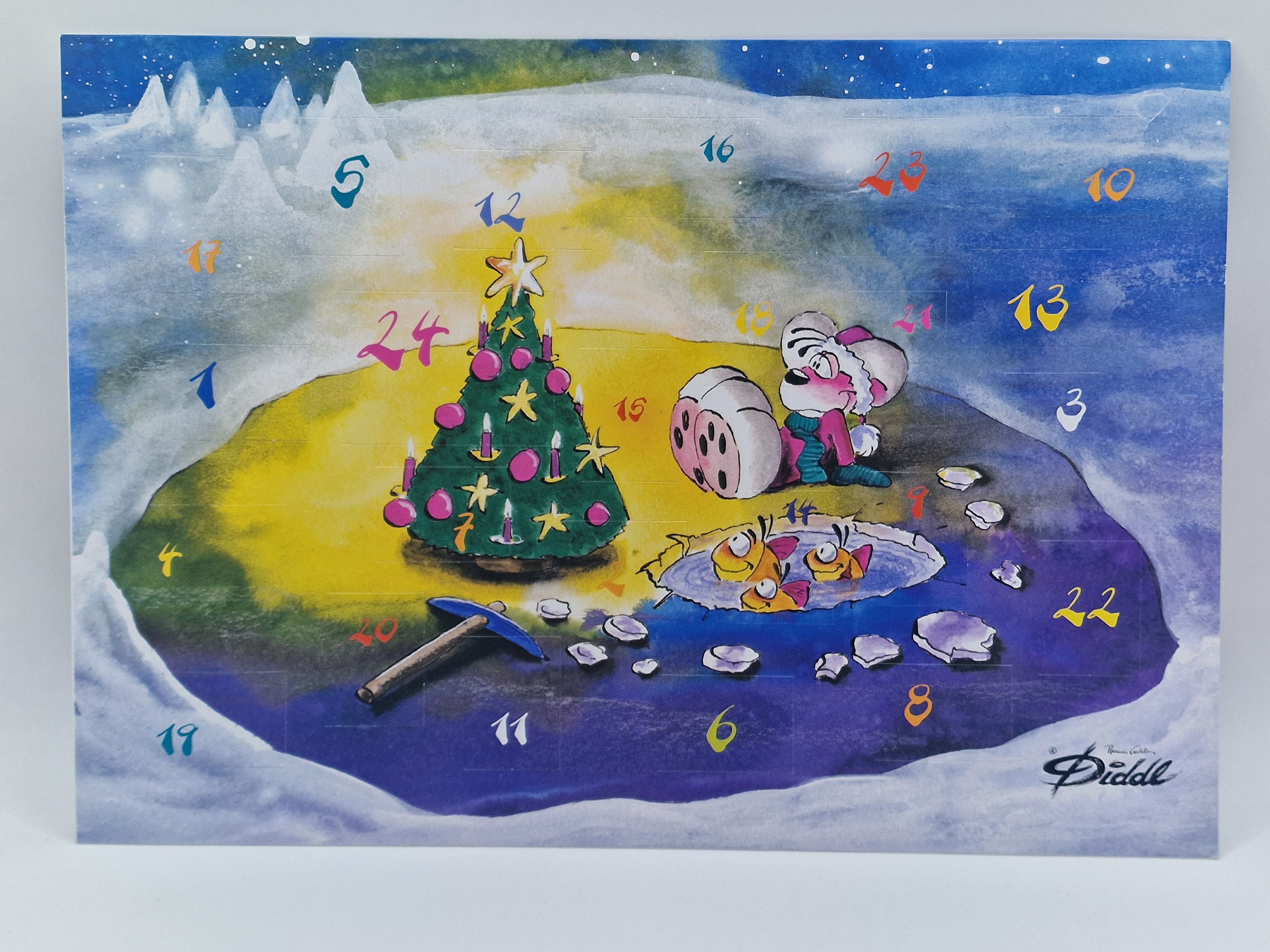 Diddl Adventkalender ungeöffnet