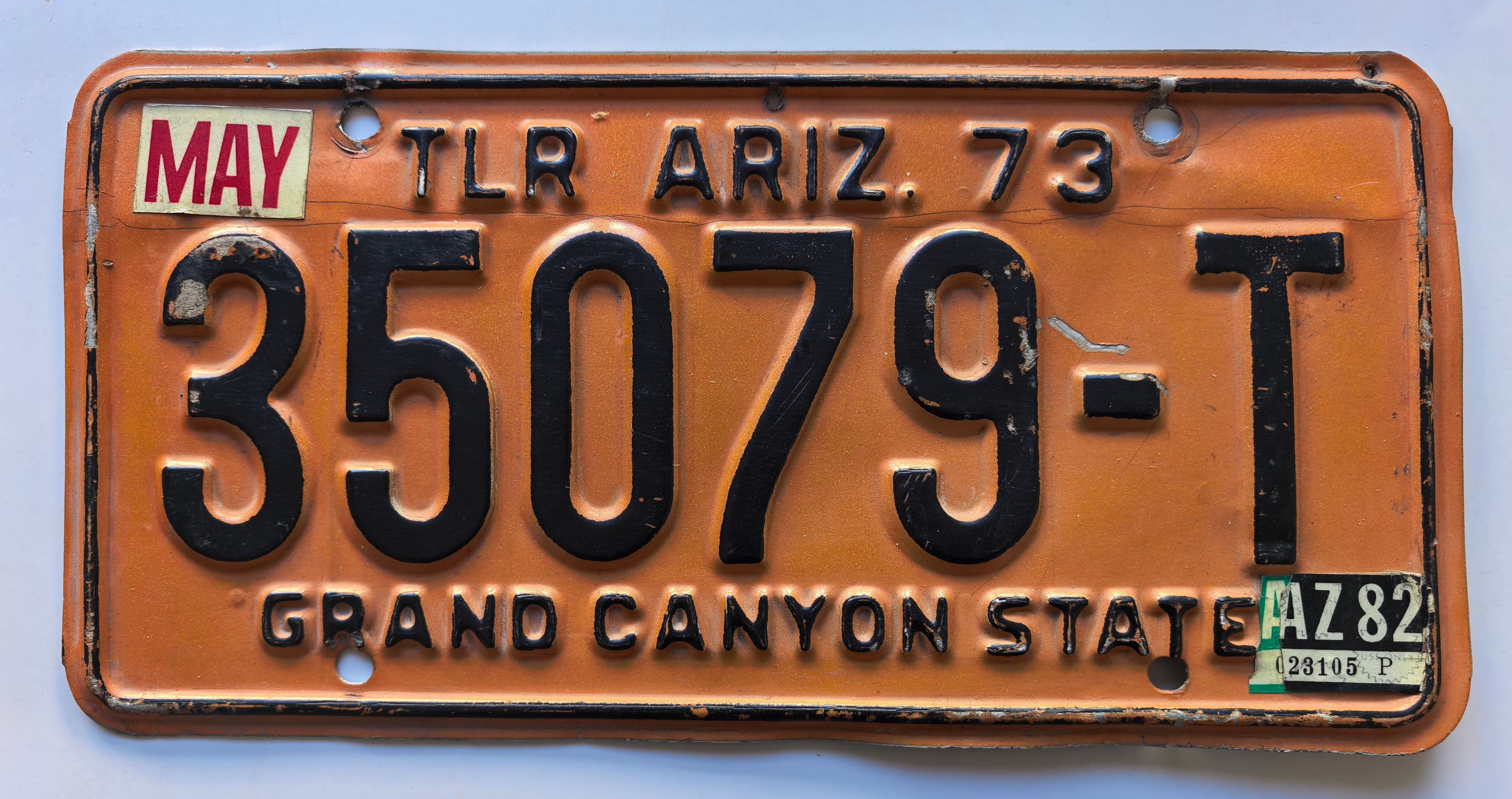 USA Kennzeichen - Arizona - 35079-T, view 1
