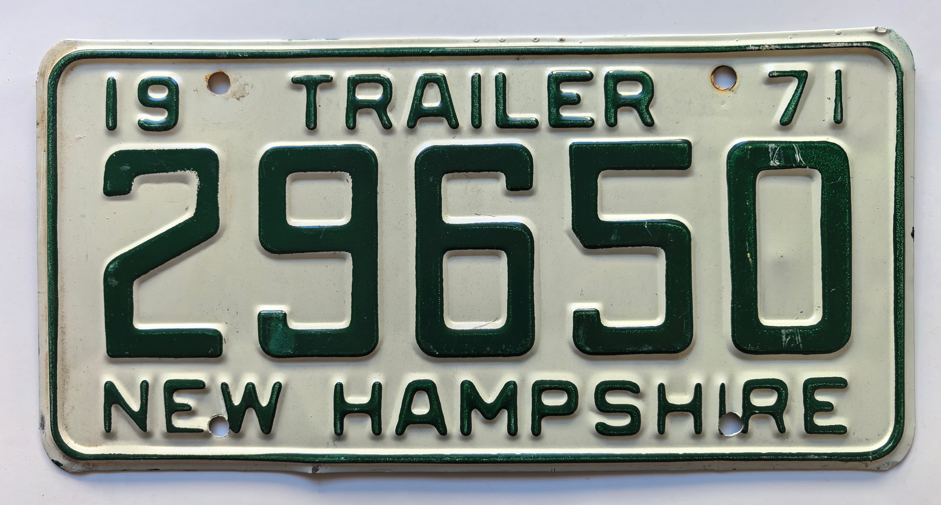 USA Kennzeichen - New Hampshire - 29650, view 1