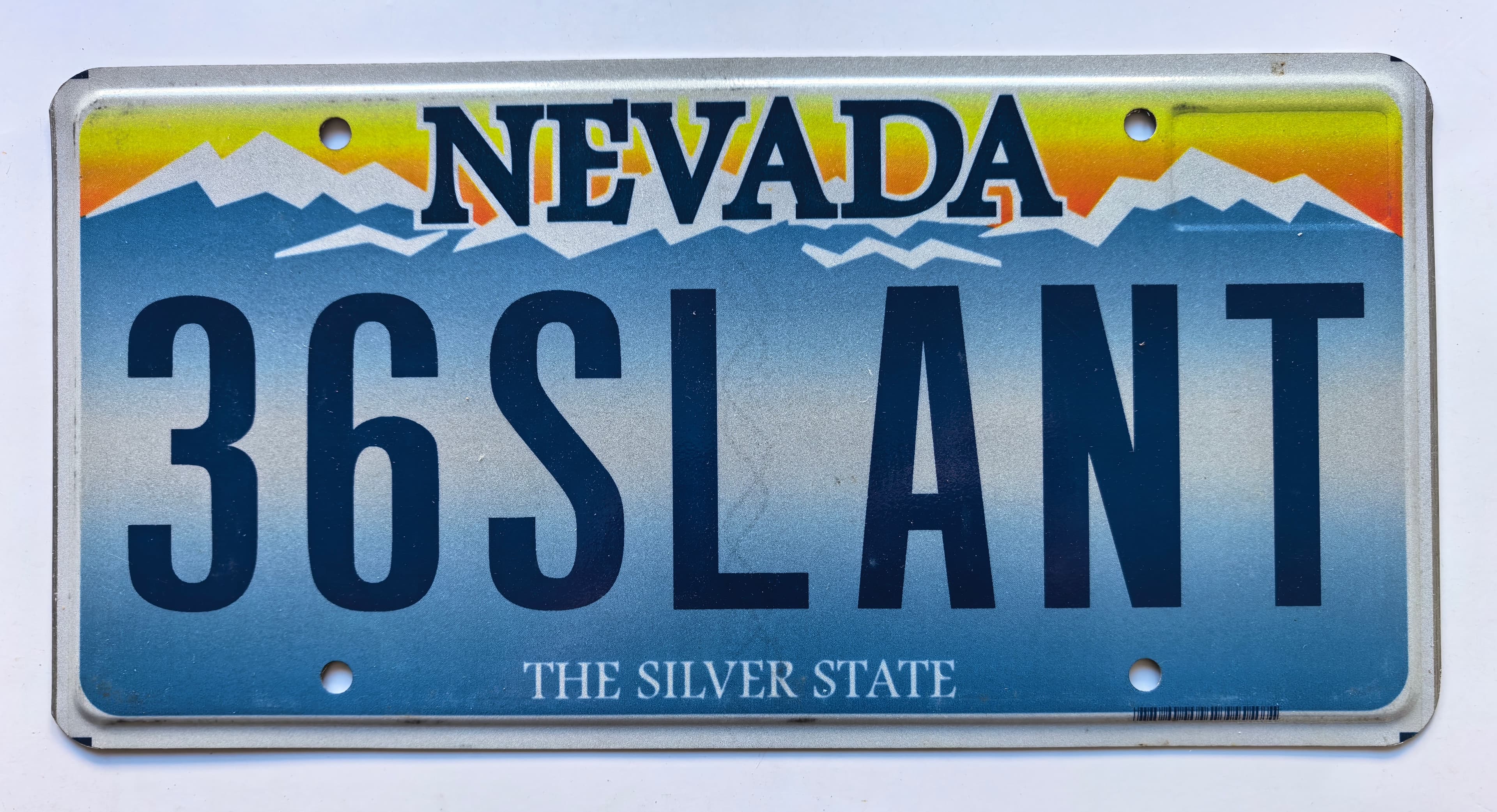 USA Kennzeichen - Nevada - 36 SLANT