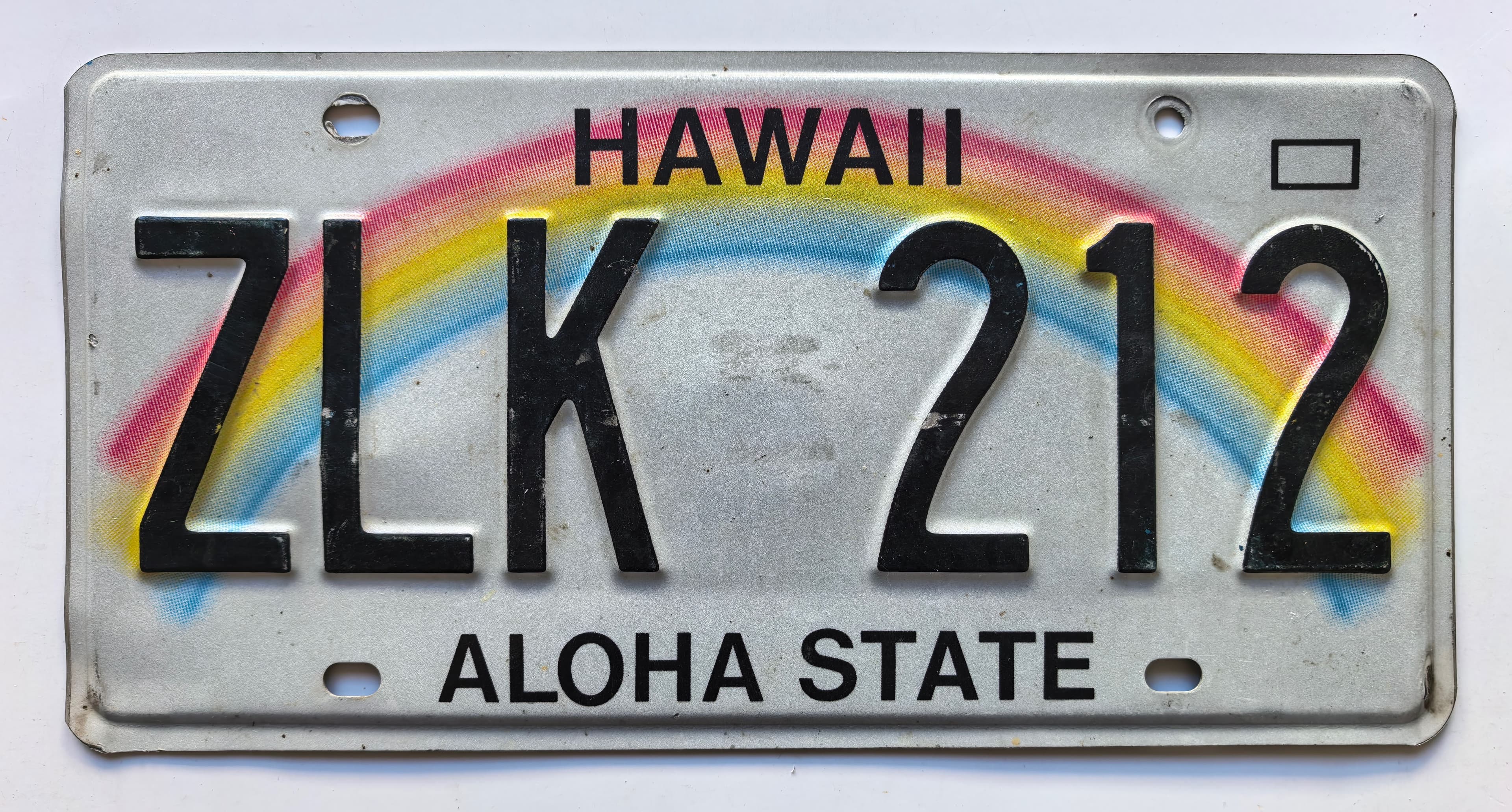 USA Kennzeichen - Hawaii - ZLK 212, view 1