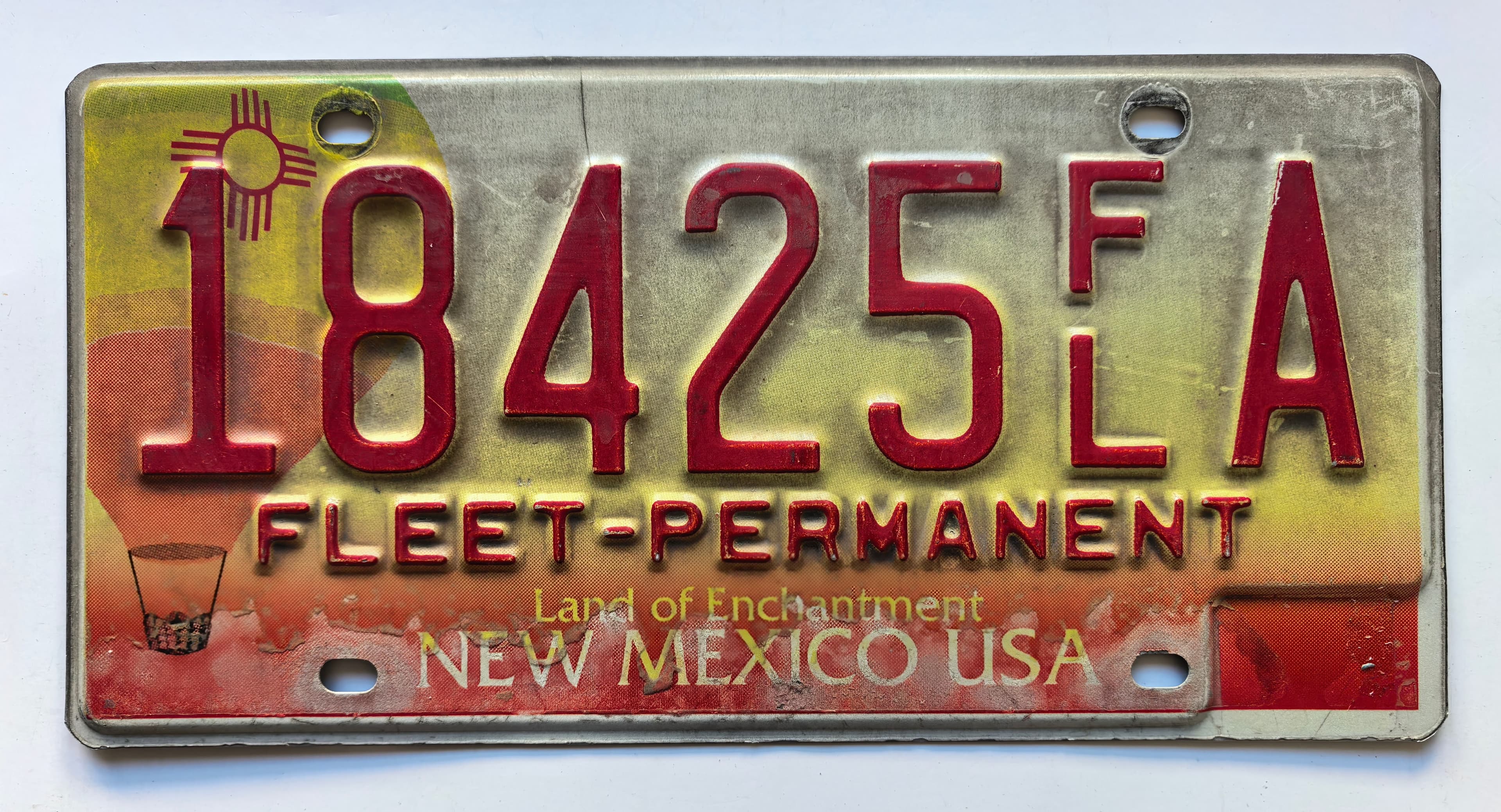 USA Kennzeichen - New Mexico - 18425 F/L A