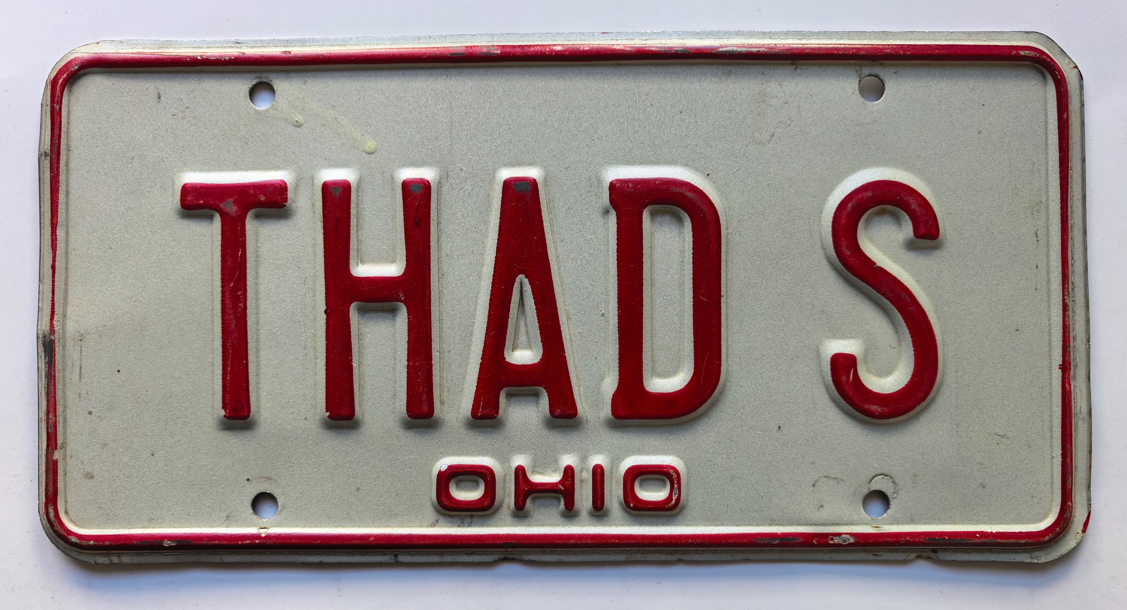 USA Kennzeichen - Ohio - THAD S