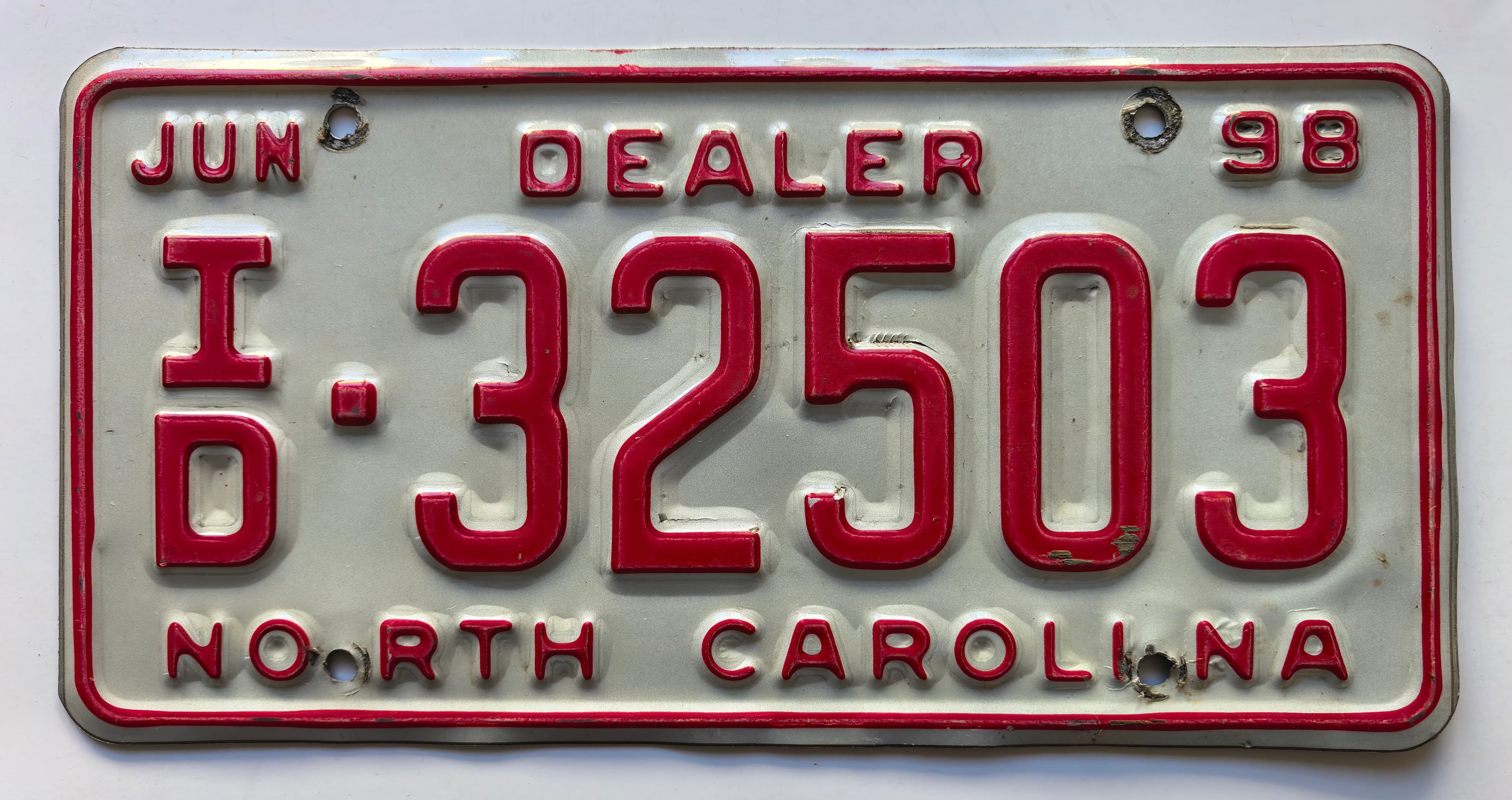 USA Kennzeichen - North Carolina - I/D-32503 Dealer, view 1